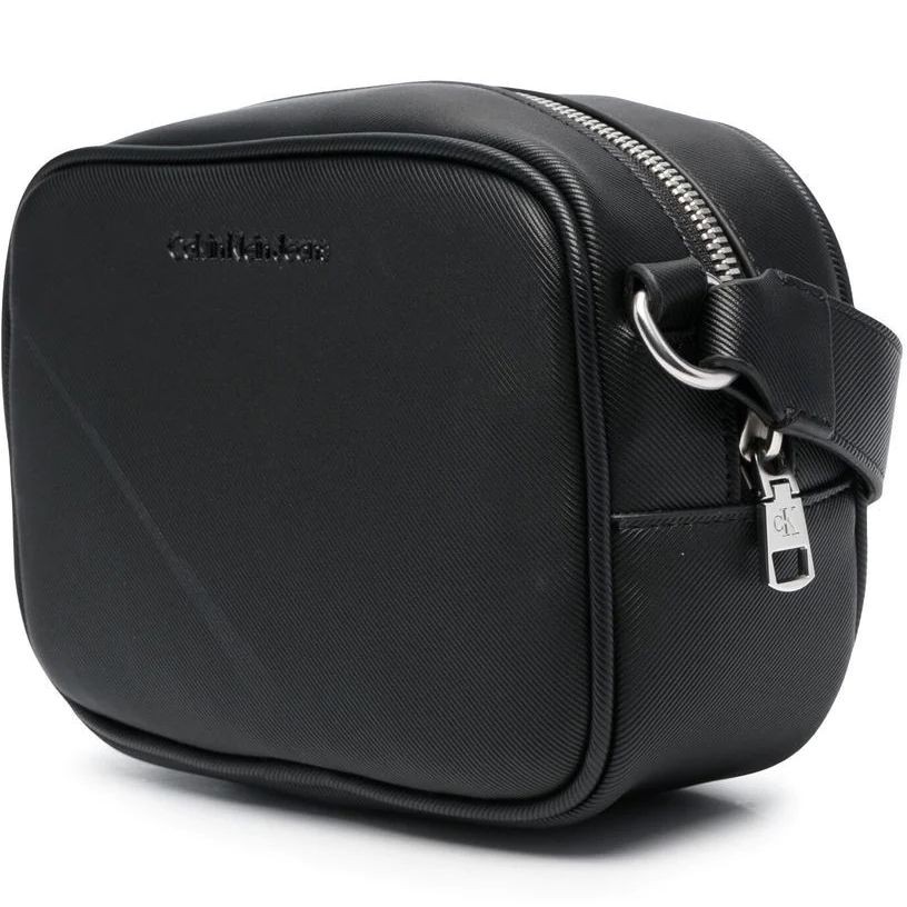 CALVIN KLEIN JEANS Rankinė per petį moterims, Juoda, SCULPTED CAMERA BAG18 TWILL 2