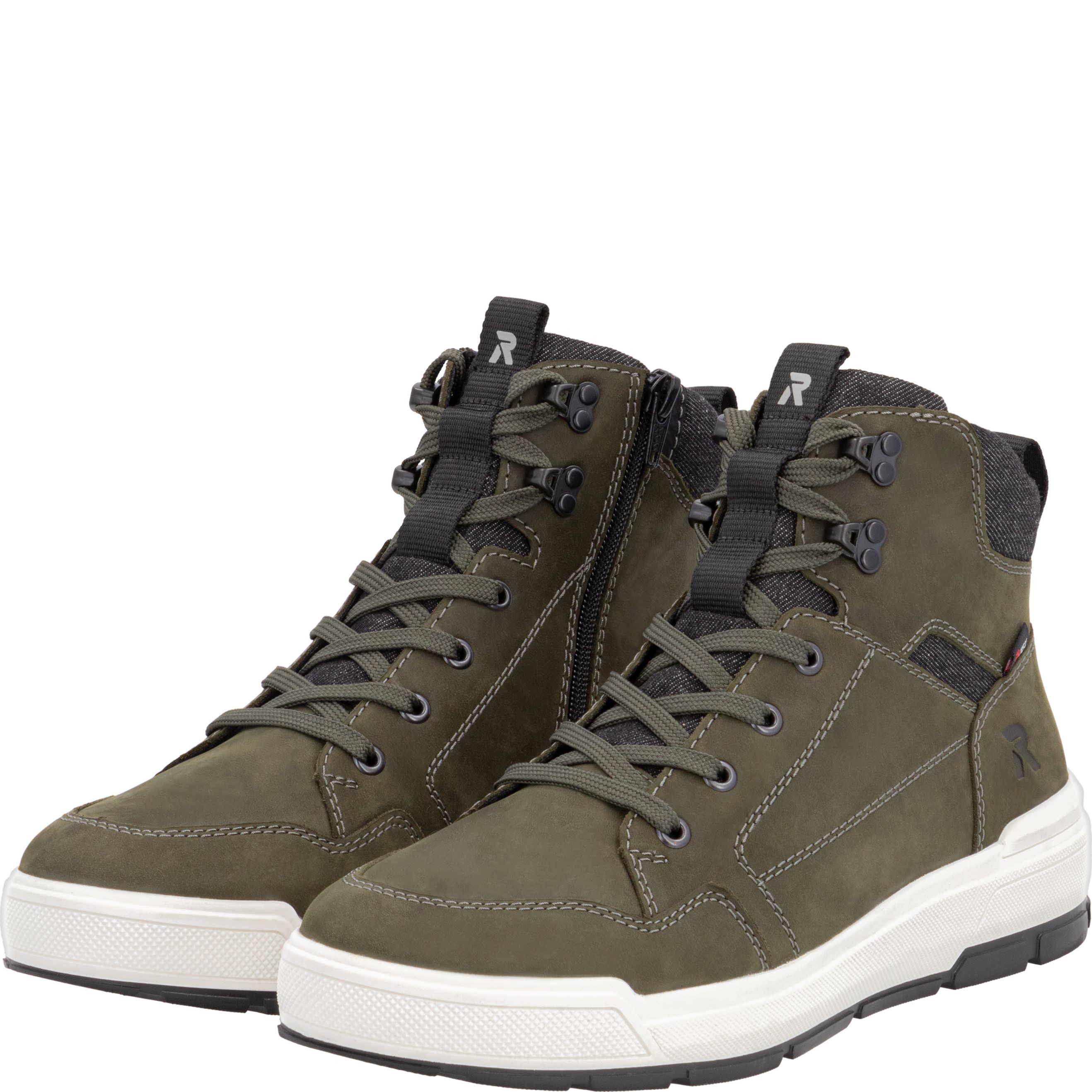 RIEKER EVOLUTION Aulinukai vyrams, Žalia, Men's boots 9