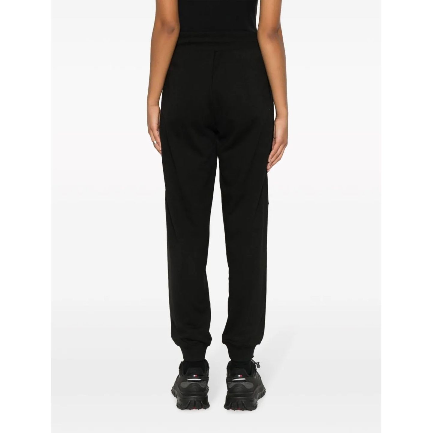 CALVIN KLEIN JEANS Sportinės kelnės moterims, Juoda, Tab jog pant 3