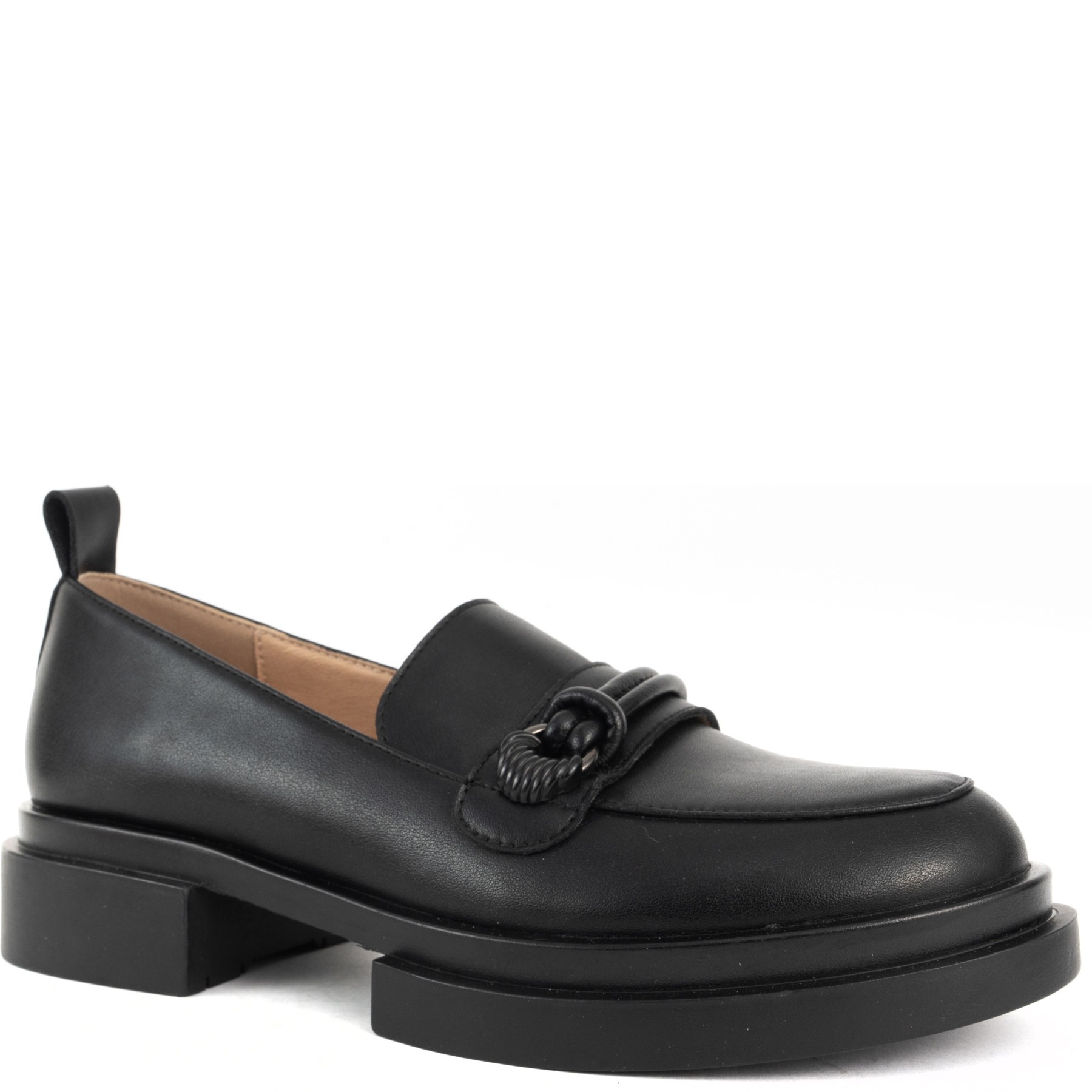 SANTINO MILANO Loaferiai moterims, Juoda, Loafers, SANTINO MILANO 1