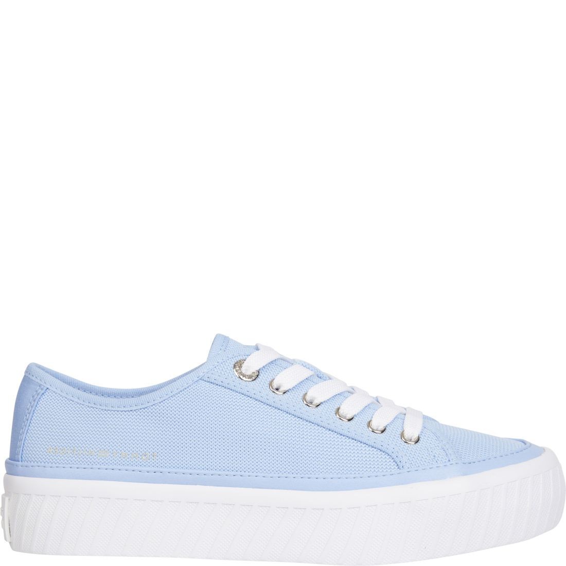 TOMMY HILFIGER Sportiniai bateliai moterims, Mėlyna, Platform vulcanized sneaker 1