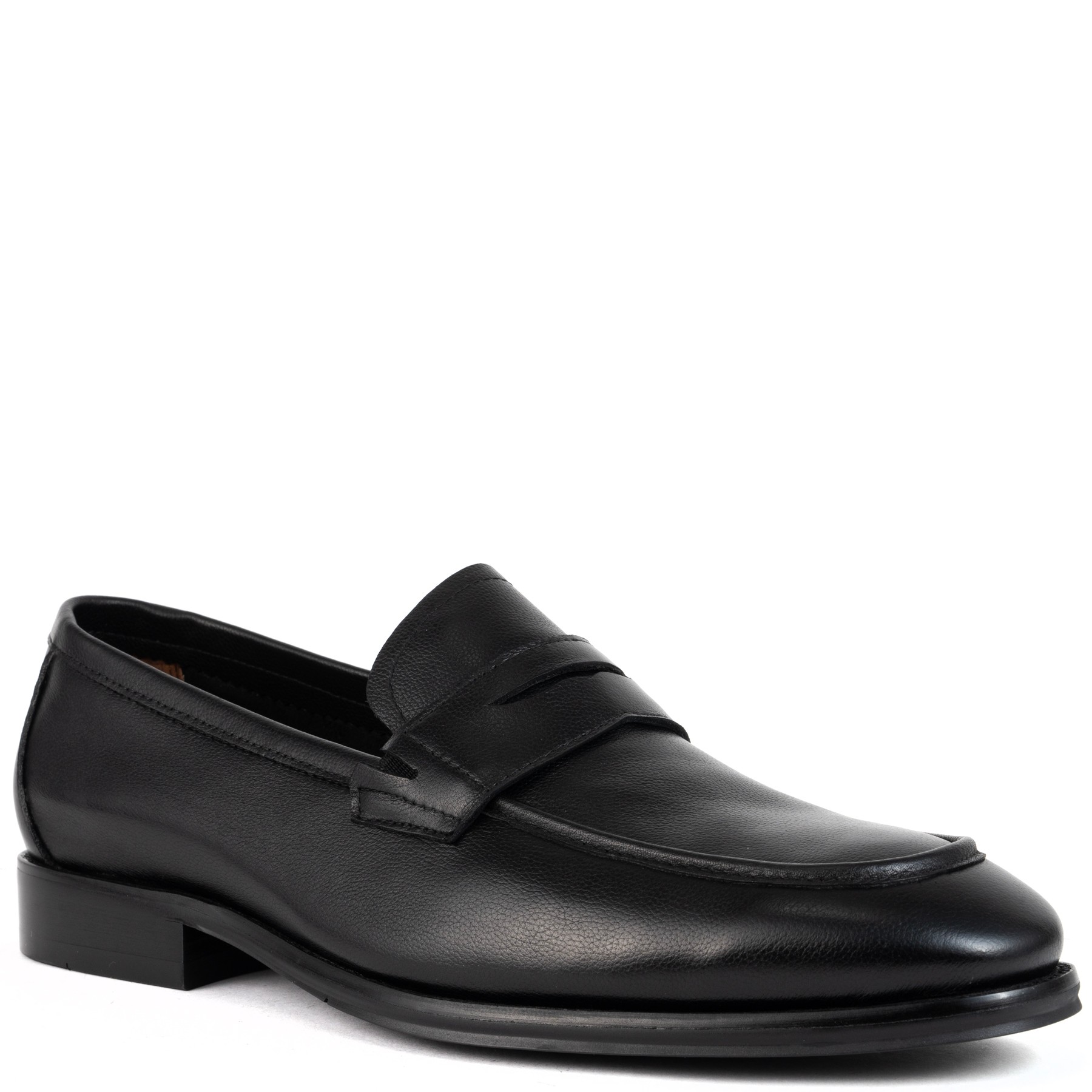SERGIO MORETTI Loaferiai vyrams, Juoda, Loafers 1
