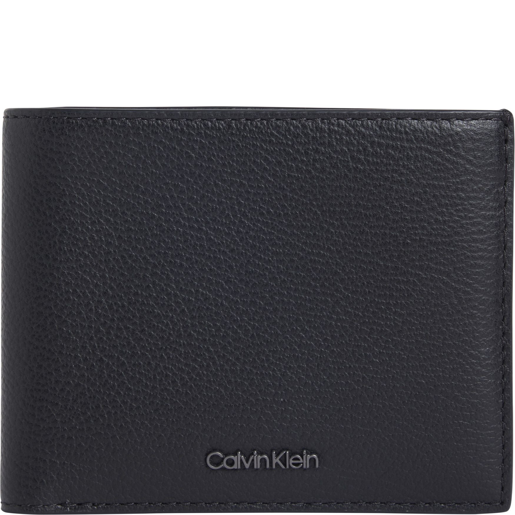 CALVIN KLEIN Piniginė vyrams, Juoda, Modern bus bifold 5c wallet 1
