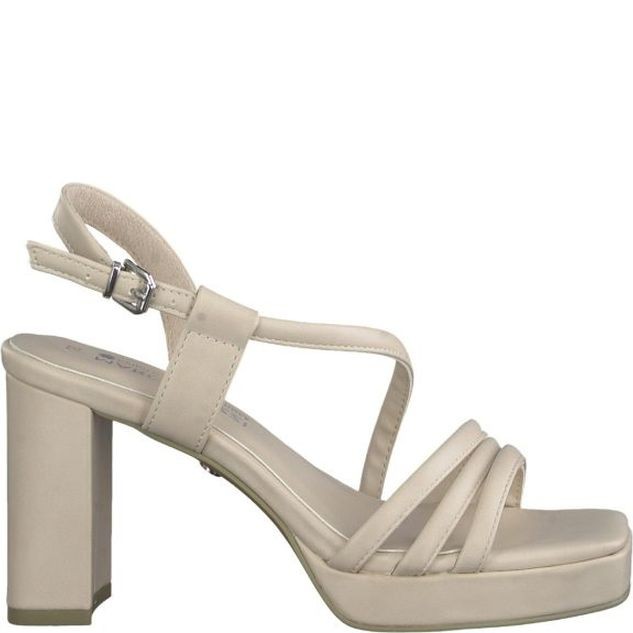 MARCO TOZZI Basutės moterims, Smėlio, SANDALS 2