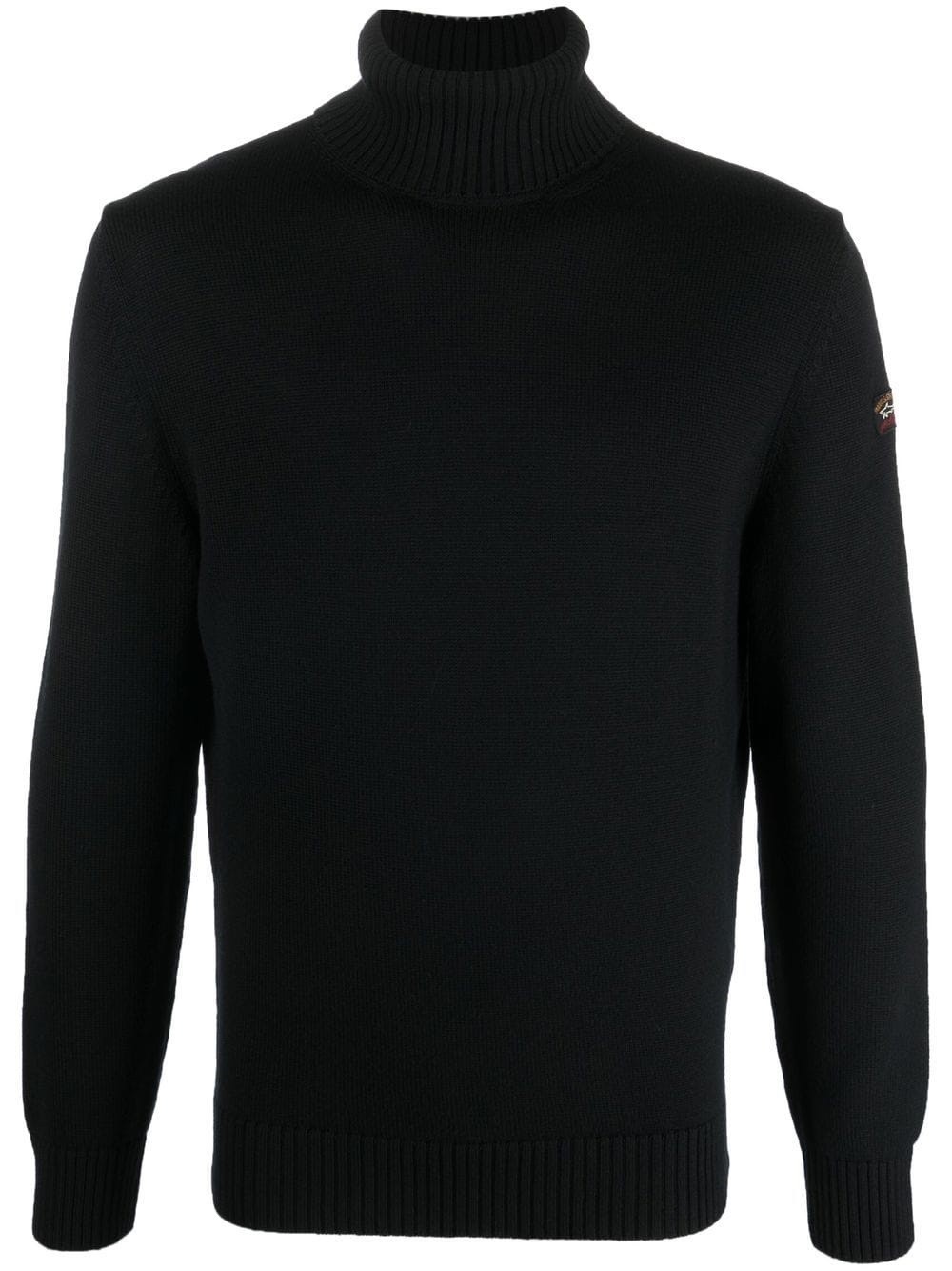 PAUL&SHARK Megztinis vyrams, Balta, men's woollen turtleneck