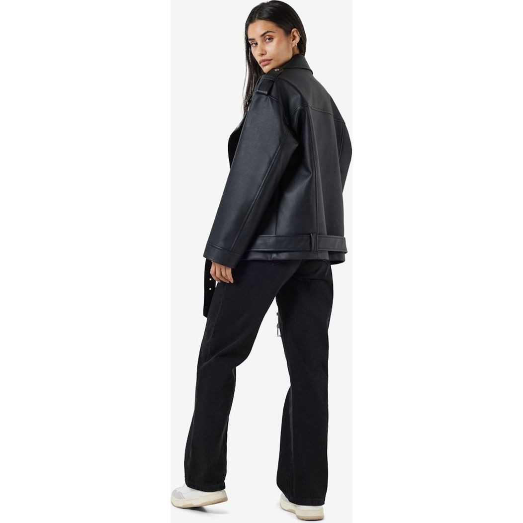 NOISY MAY Striukė moterims, Juoda, NMPAULINA OVERSIZE B 4