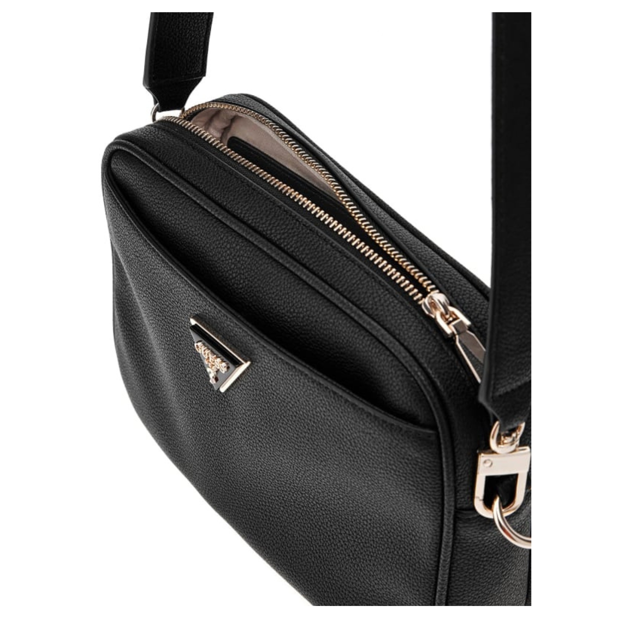 GUESS Rankinė per petį, Juoda, Meridian II camera bag 3