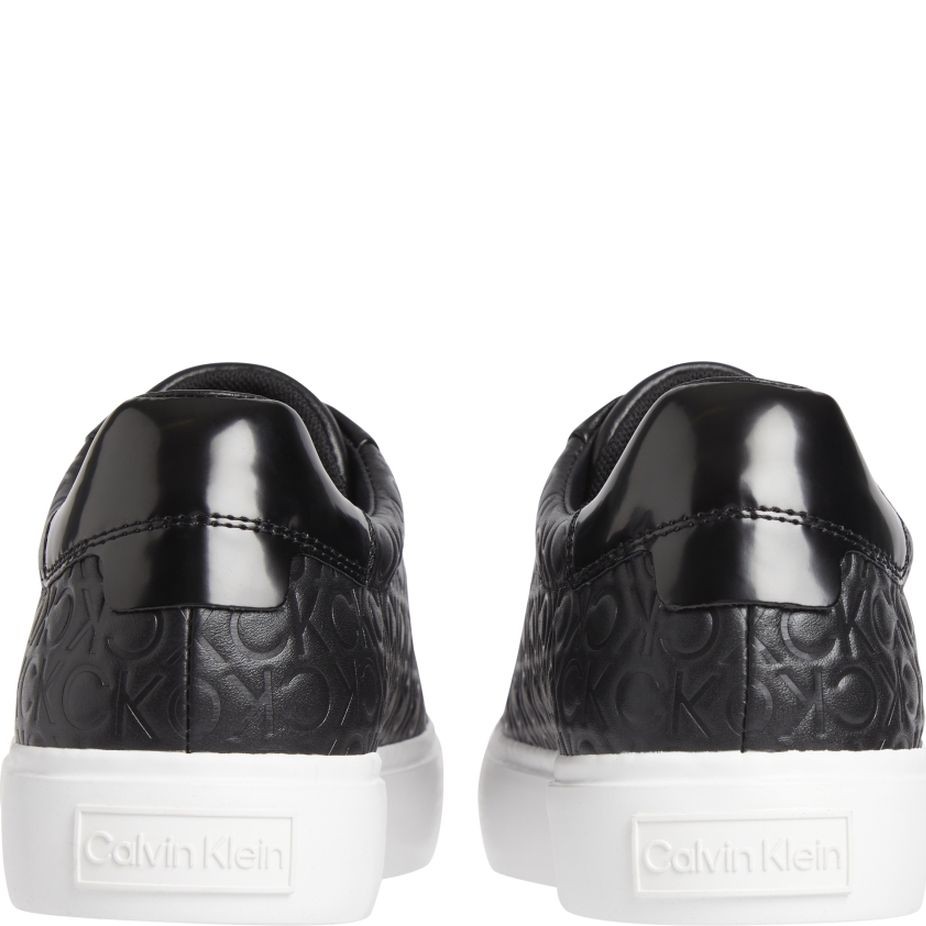 CALVIN KLEIN Sportiniai bateliai moterims, Juoda, VULC LACE UP MIX 5