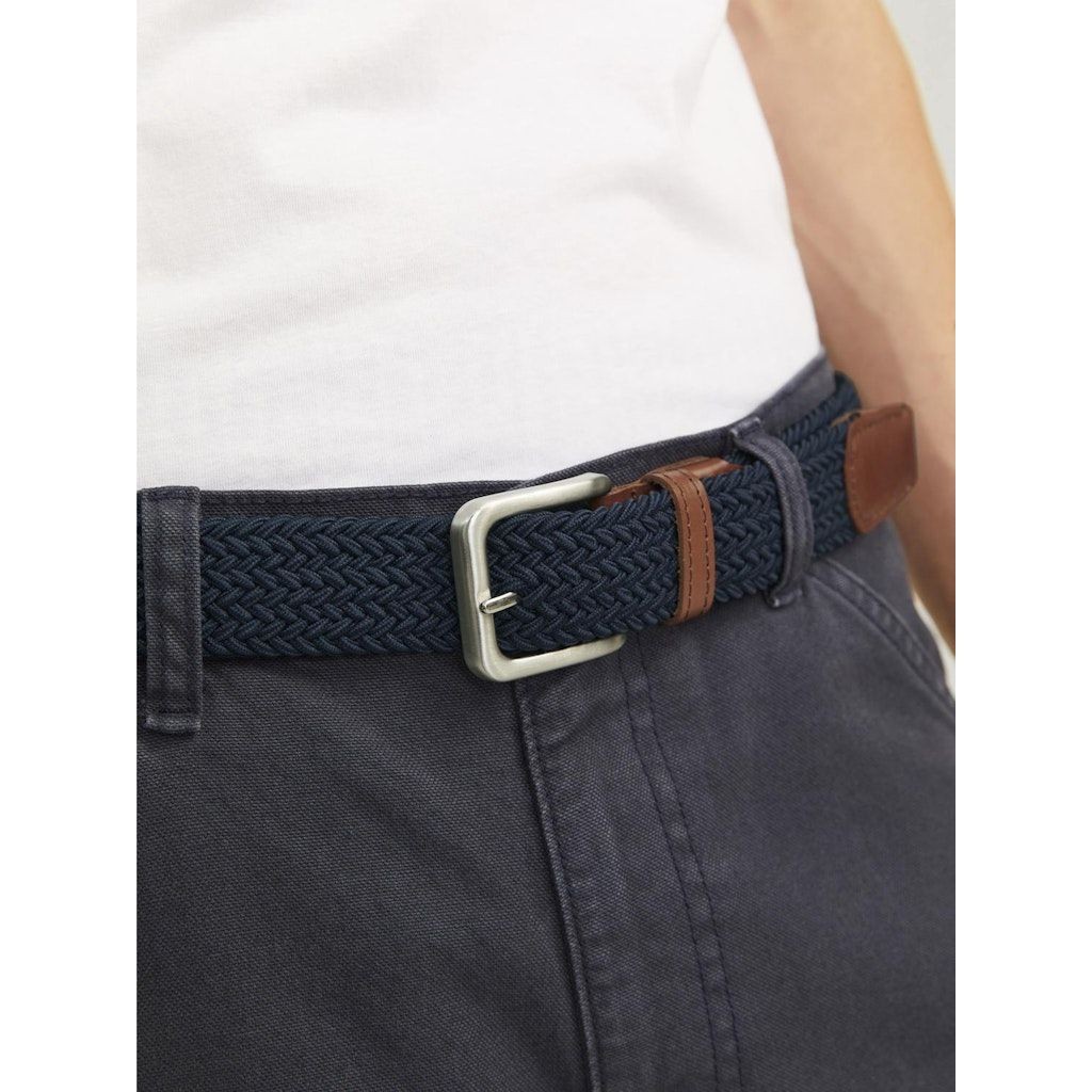 JACK & JONES Diržas vyrams, JACSPRING WOVEN BELT 6