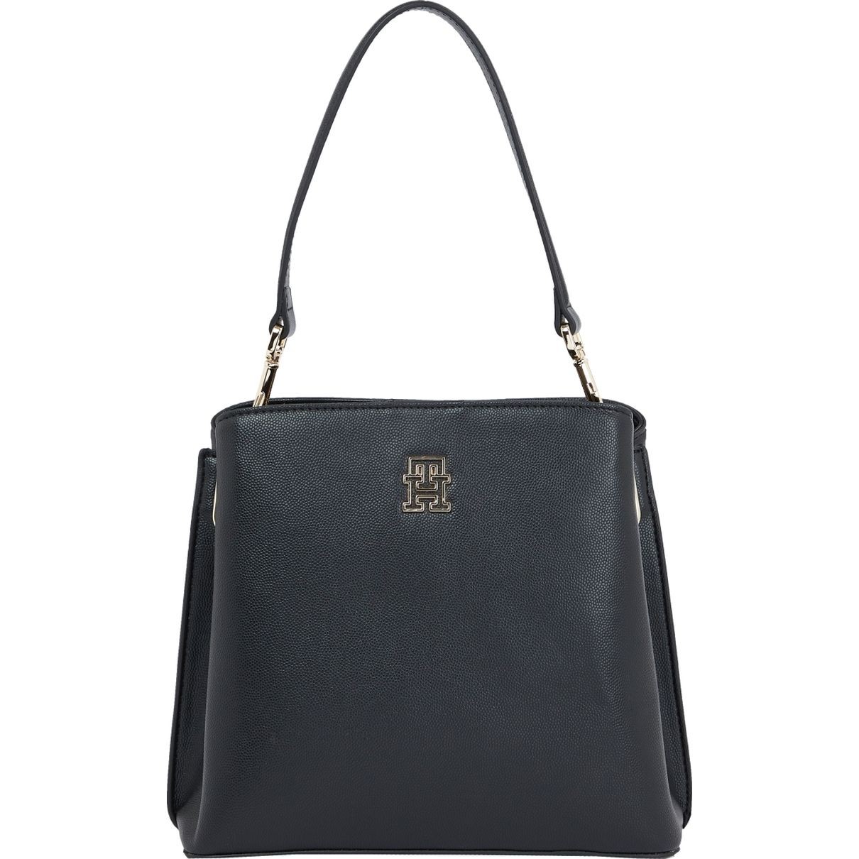 TOMMY HILFIGER Rankinė per petį moterims, Juoda, Timeless bucket 1