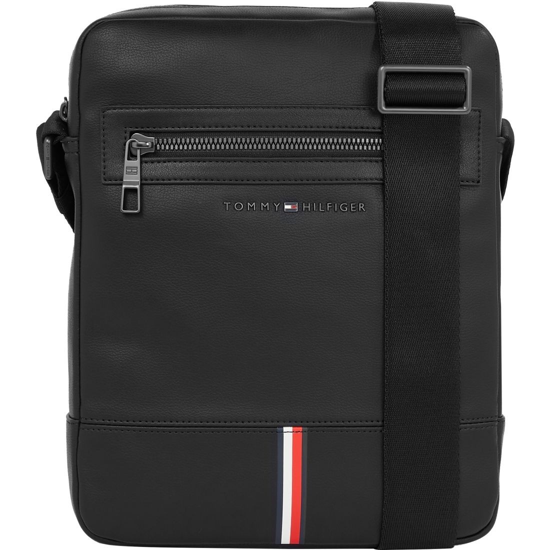 TOMMY HILFIGER Rankinė per petį vyrams, Juoda, Corporate reporter 1