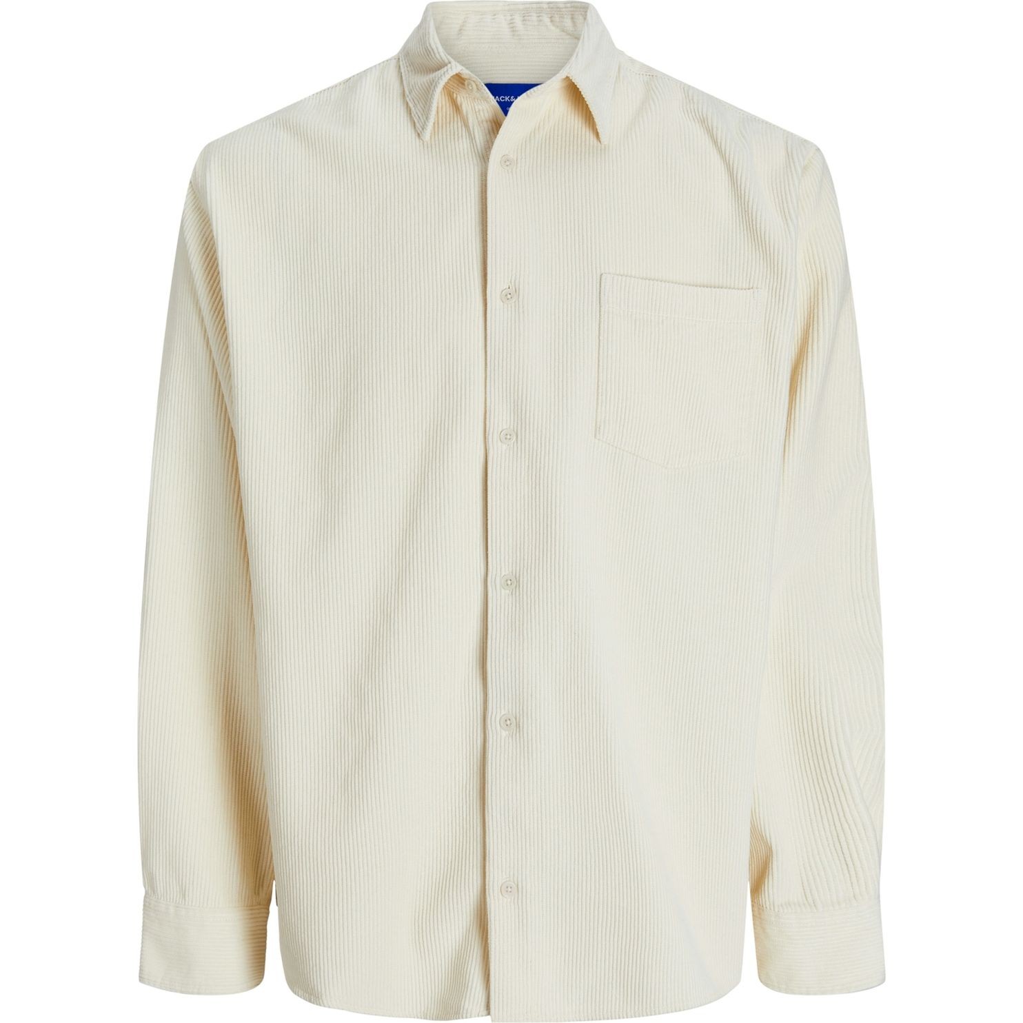 JACK & JONES Lengva striukė vyrams, Smėlio, Blicher cord shirt 1