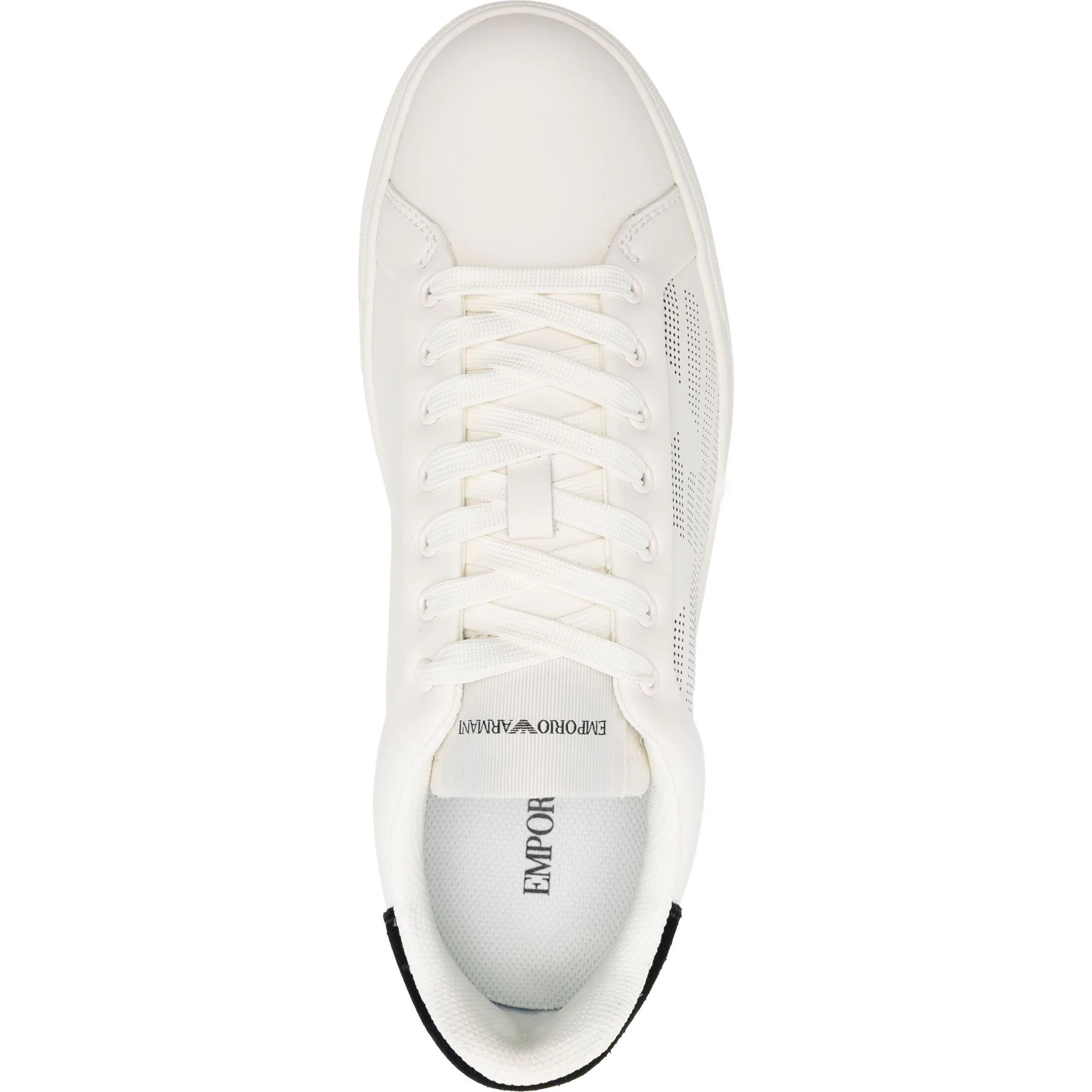 EMPORIO ARMANI Laisvalaikio bateliai vyrams, Balta, Sneaker 4