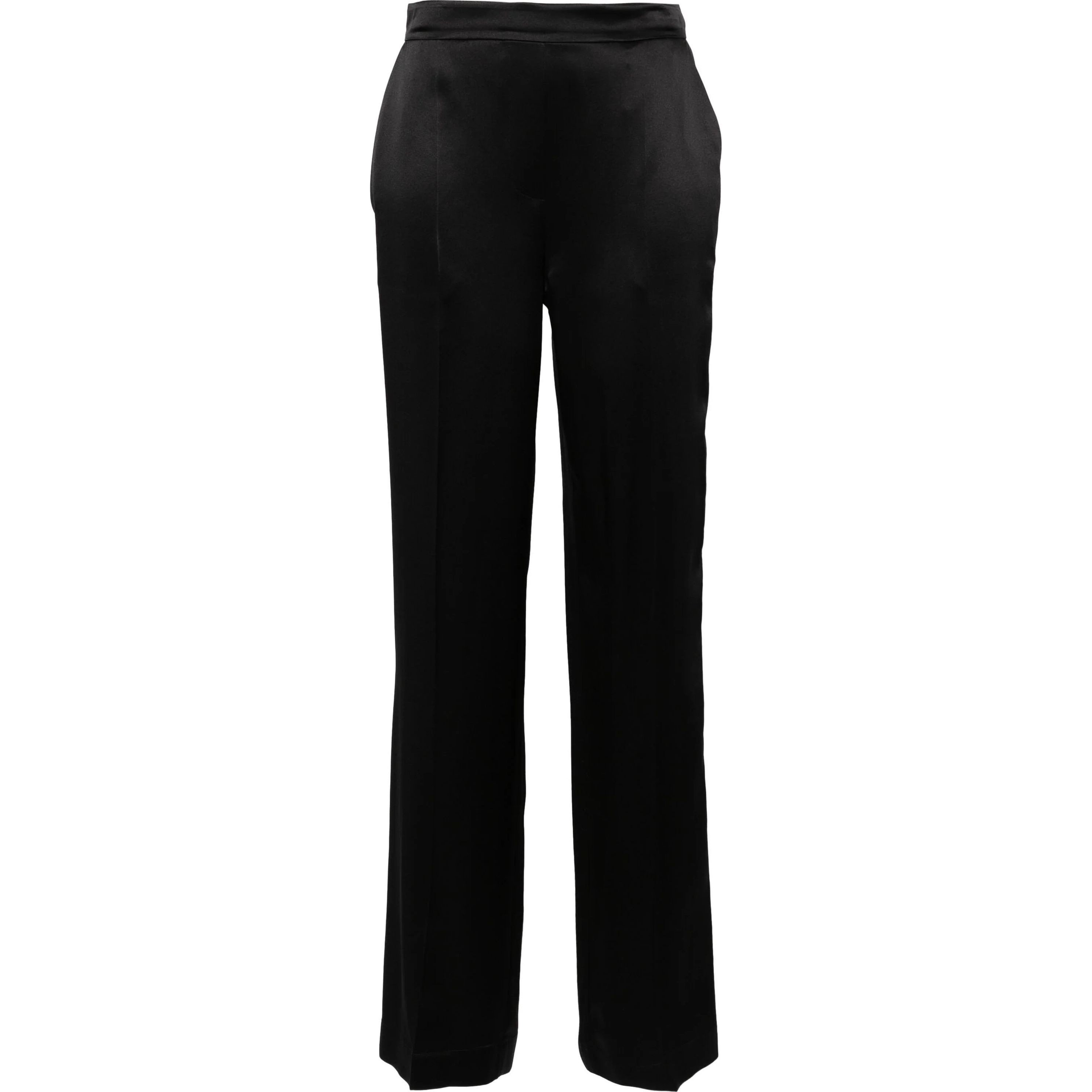 JOSEPH Kelnės moterims, Juoda, Tova pant silk satin