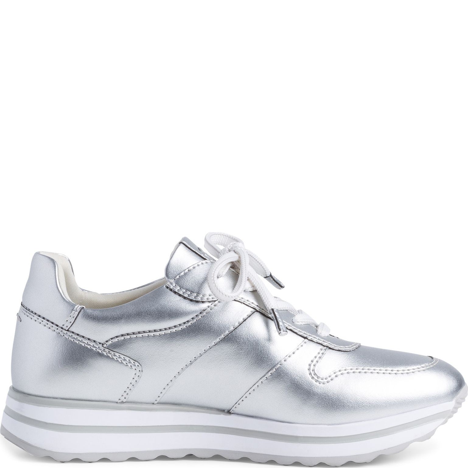 TAMARIS Bateliai - moterims, Sidabrinė 2