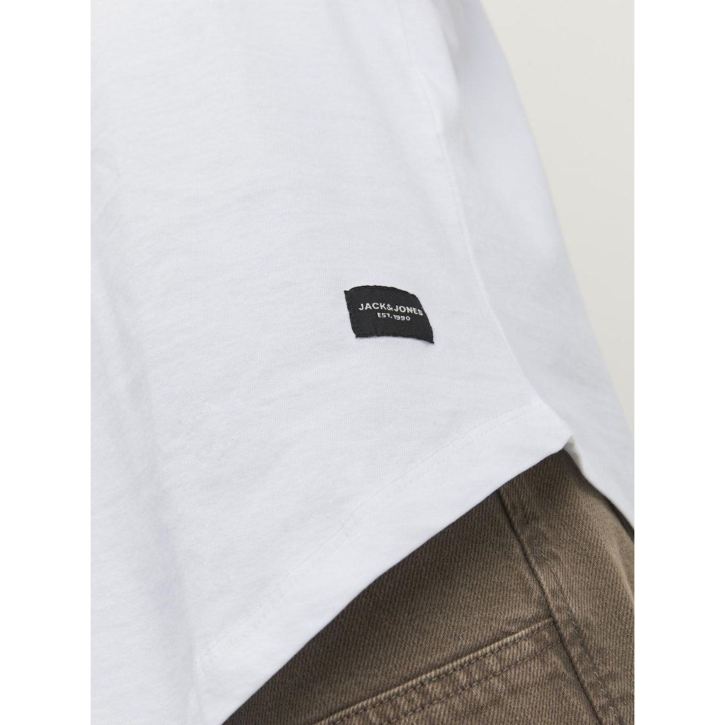 JACK & JONES Marškinėliai vyrams, Balta, JJENOA POCKET TEE SS 6