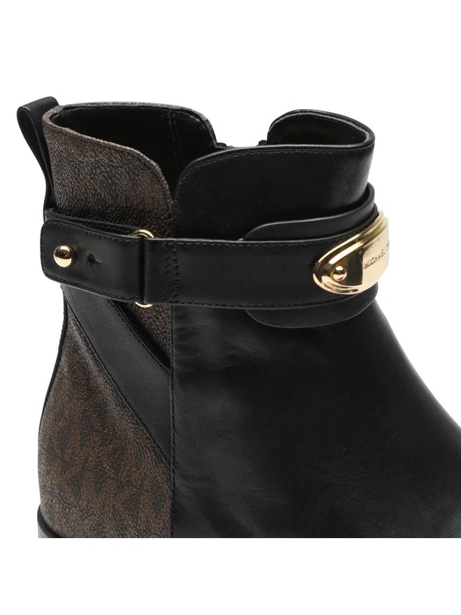 MICHAEL KORS Aulinukai moterims, Juoda, Darcy flat bootie 5