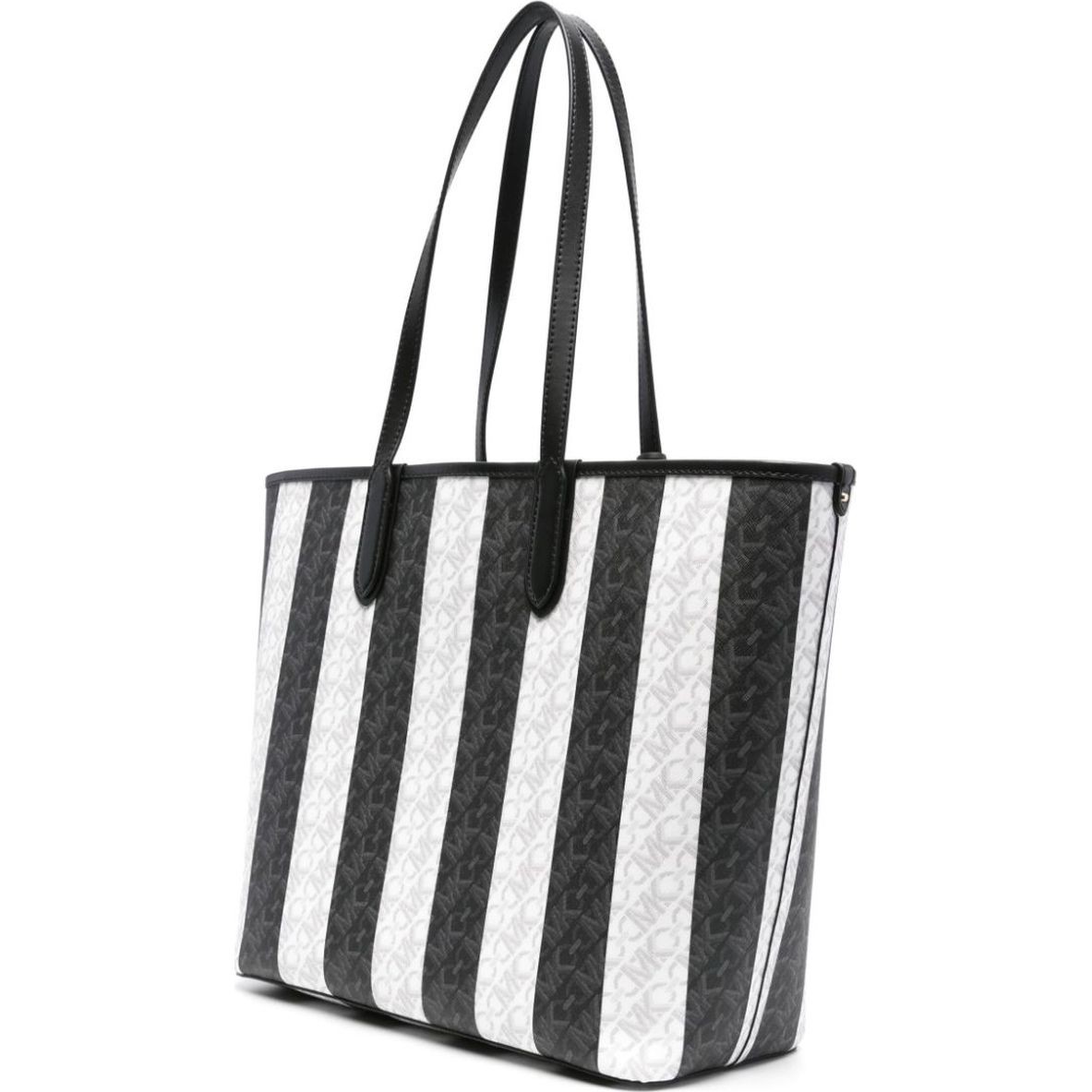 MICHAEL KORS Pirkinių krepšys moterims, Juoda, Large ew reversible tote 2