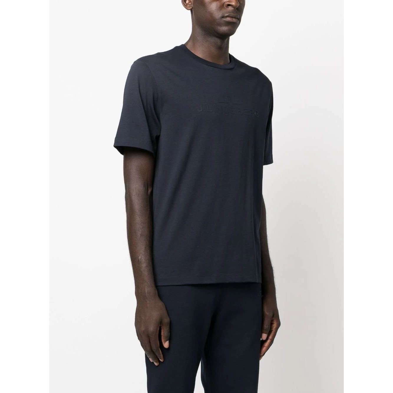 J.LINDEBERG Marškinėliai trump. rankovėmis vyrams, Mėlyna, Alpha t-shirt 2