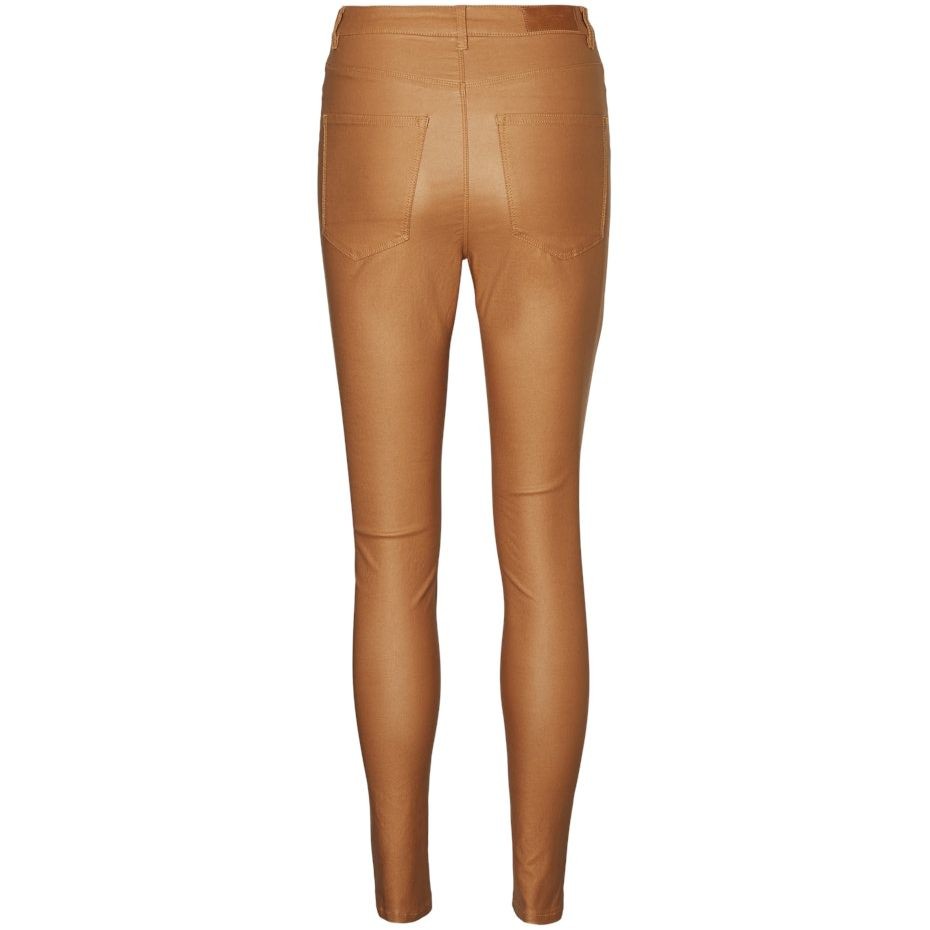 VERO MODA Kelnės moterims, Ruda, VMLOA HR SKINNY S CO 2