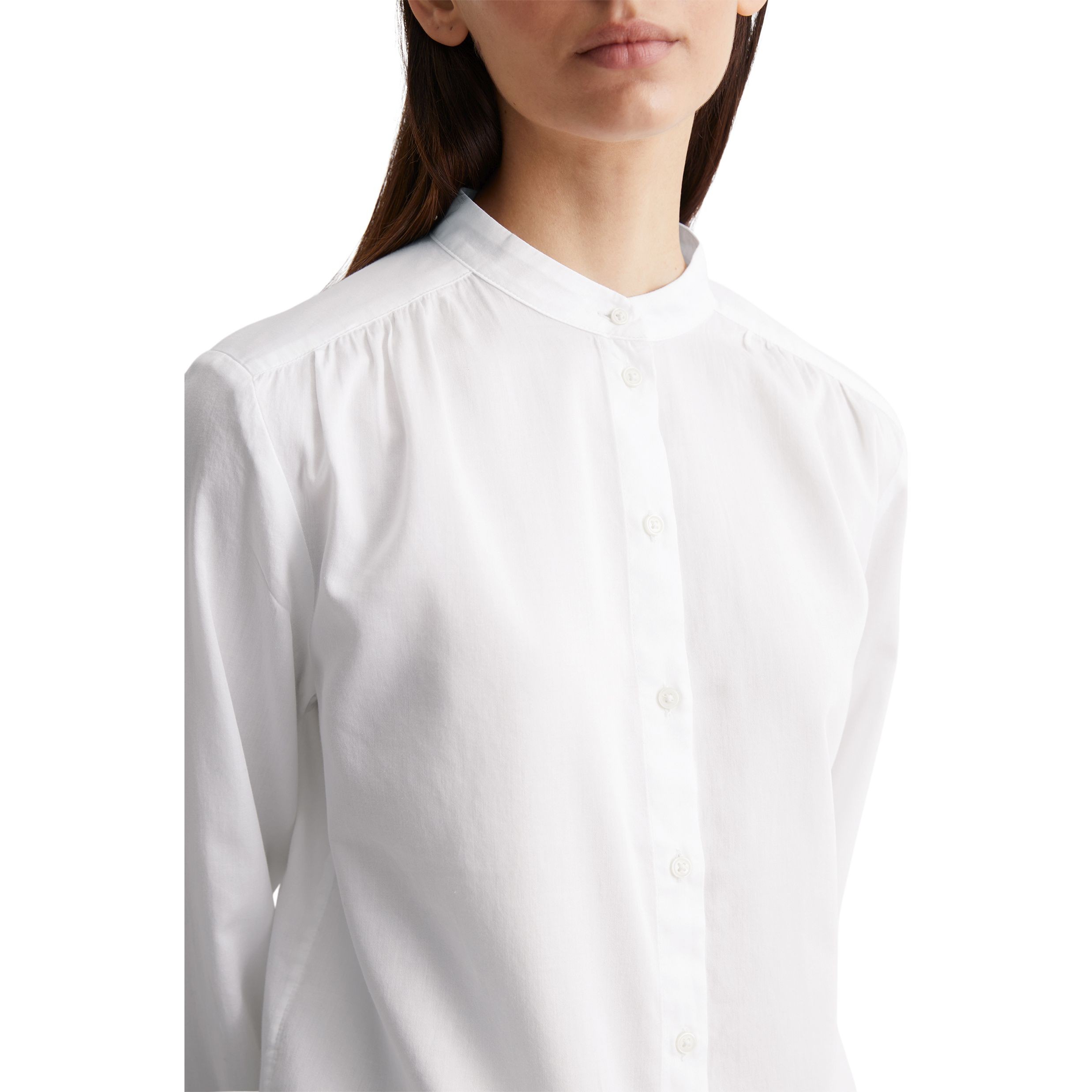 MARC O'POLO Marškiniai ilgomis rankovėmis moterims, Balta, Shirts lon M00084542027 4