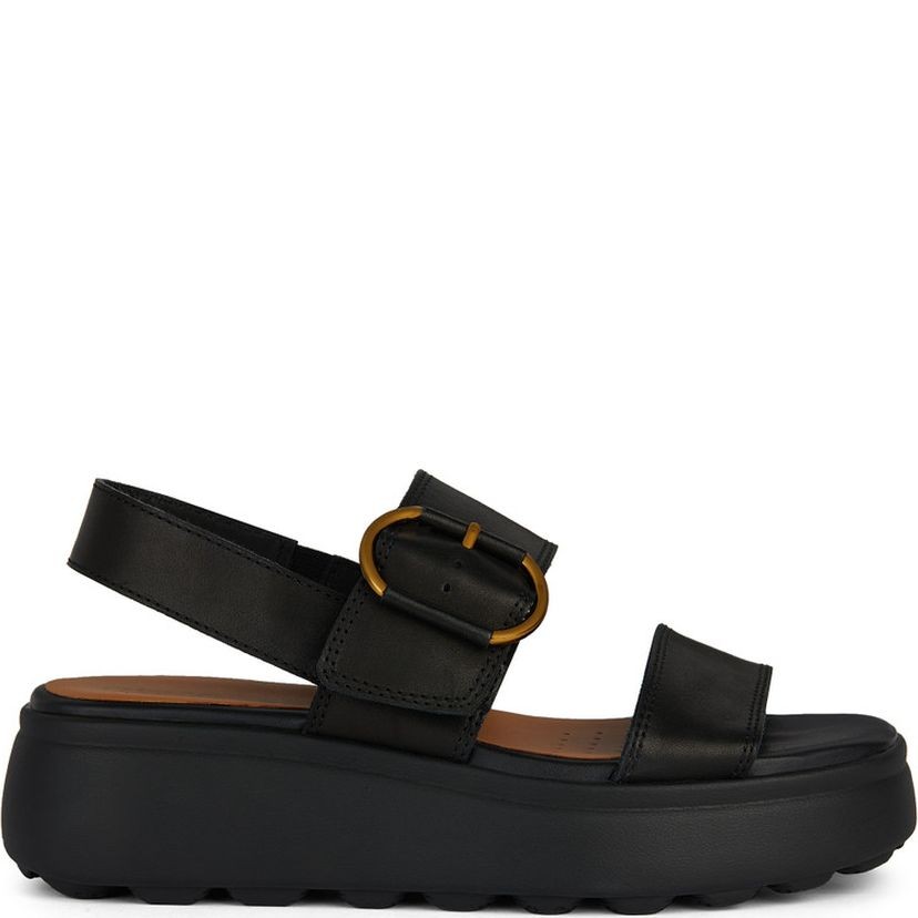 GEOX Basutės moterims, Juoda, Spherica ec4.1 sandals 1