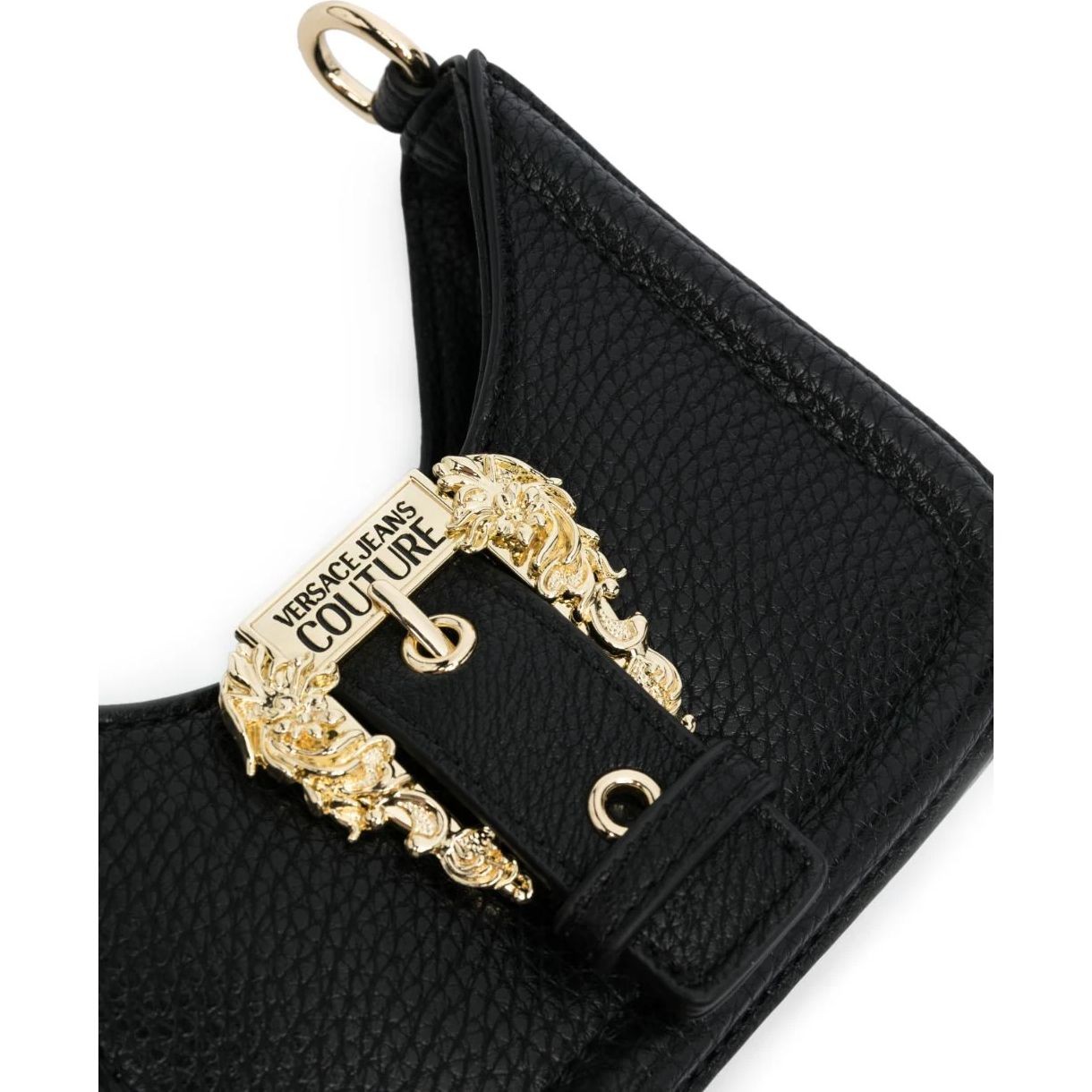 VERSACE JEANS CUTURE Rankinė per petį moterims, Juoda, Couture mini bag 3