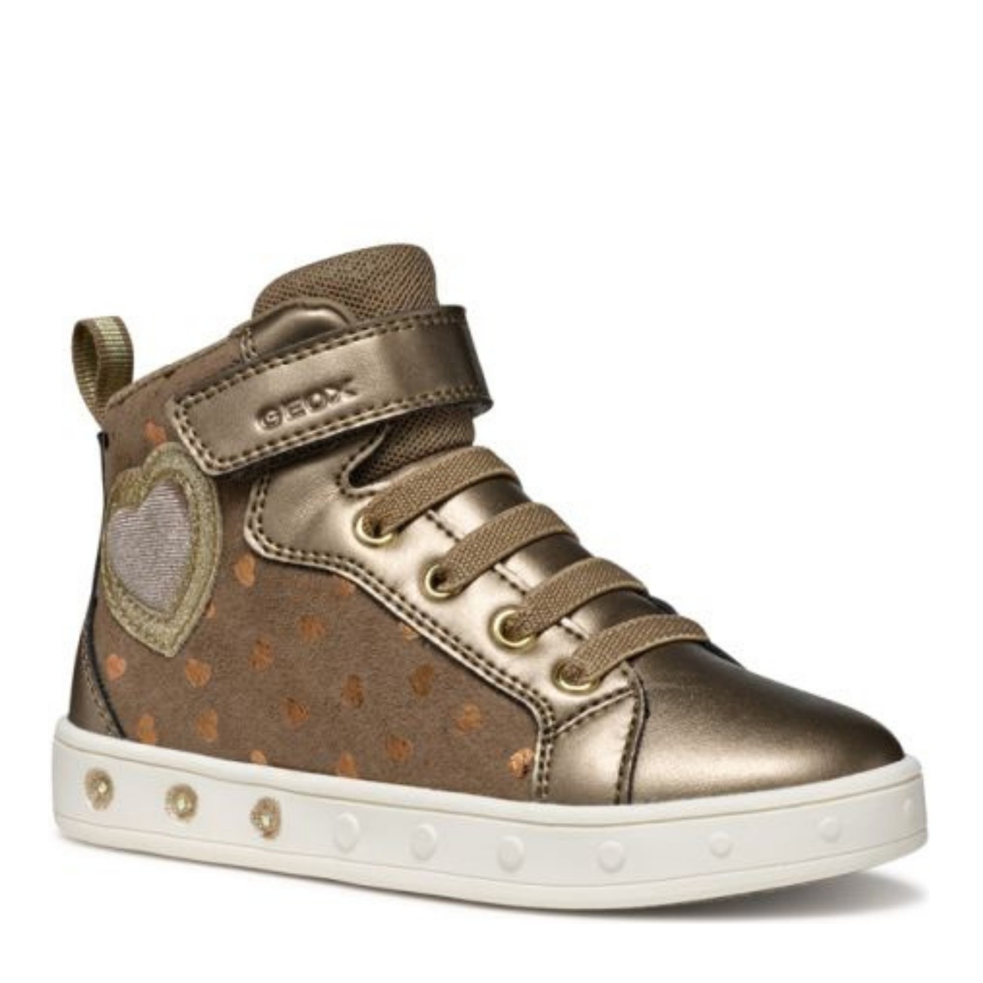 GEOX Laisvalaikio bateliai mergaitėms, Smėlio, Skylin girl Leisure 1