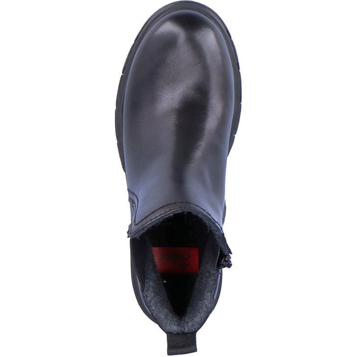 RIEKER Aulinukai moterims, Juoda, BOOTIES 4