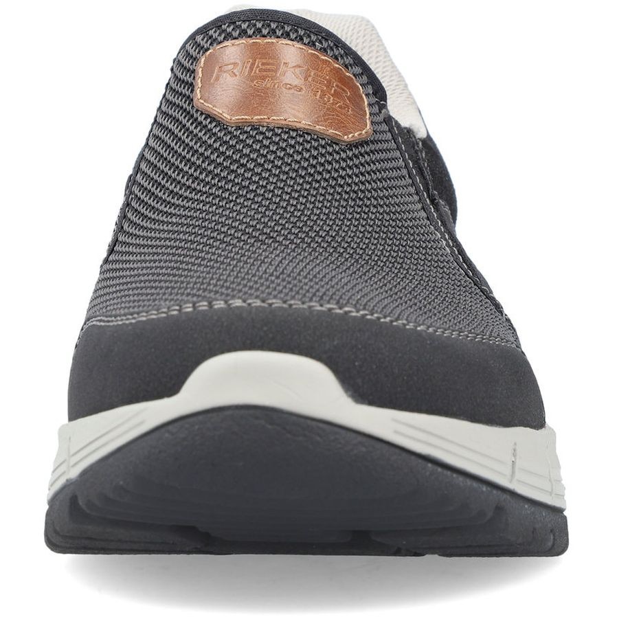 RIEKER Laisvalaikio bateliai vyrams, Juoda, LEISURE 12