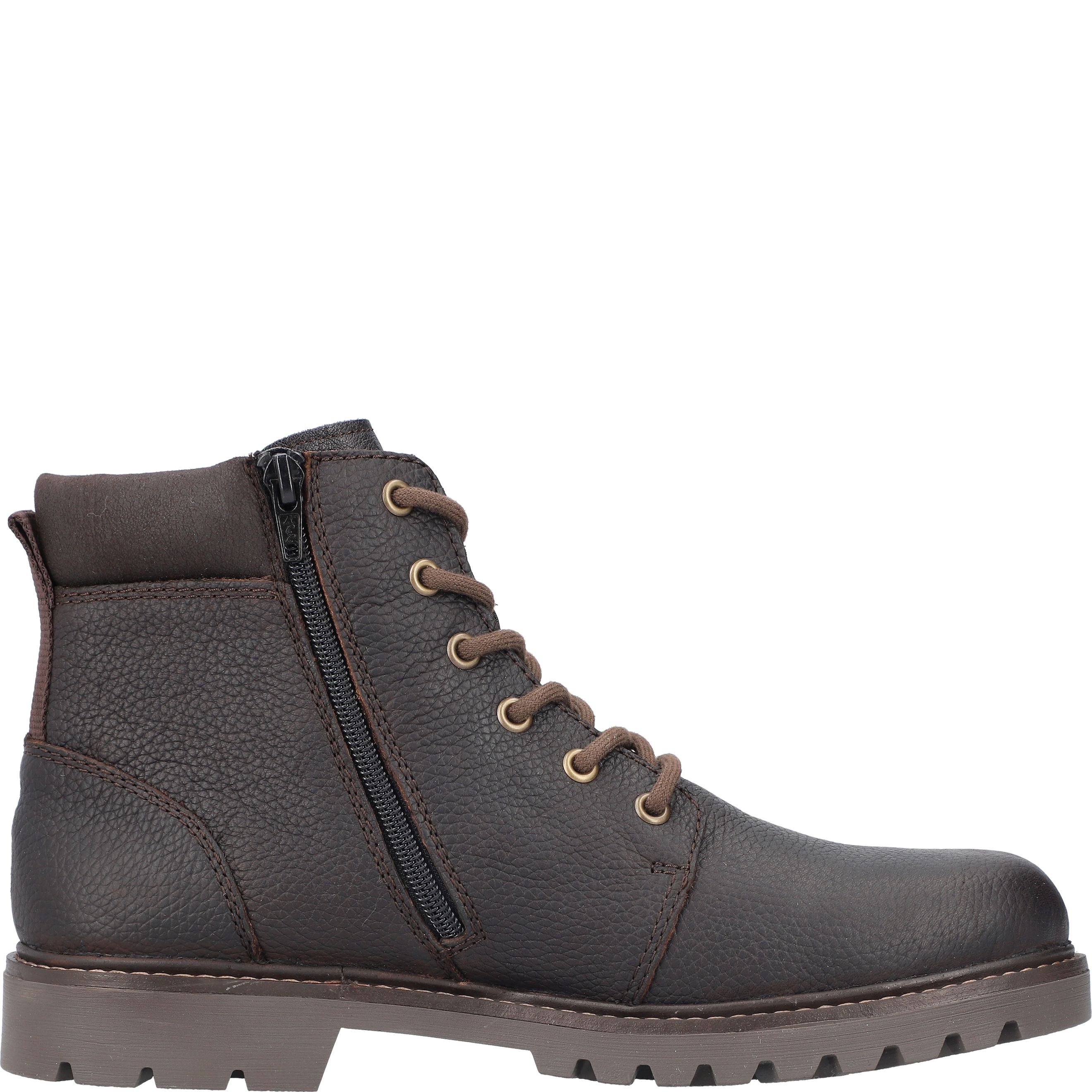 RIEKER Aulinukai vyrams, Ruda, BOOTIES 6