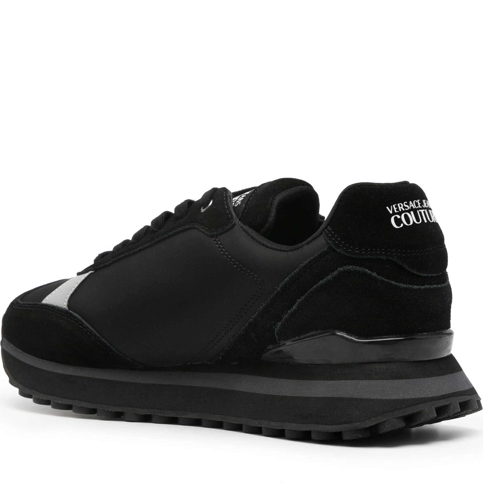 VERSACE JEANS CUTURE Sportbačiai vyrams, Juoda, Fondo Spyke Sneakers 3