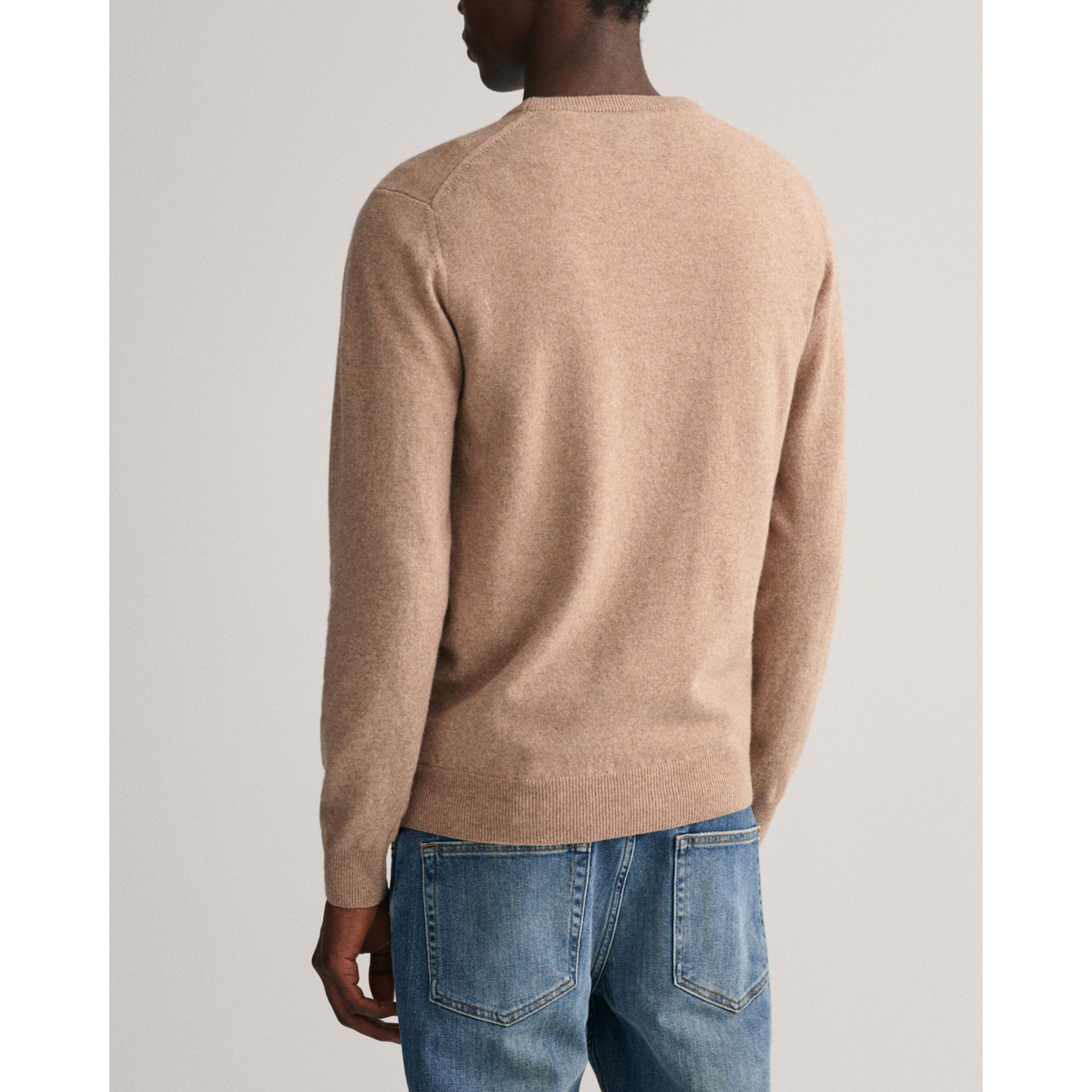 GANT Megztinis vyrams, Ruda, SUPERFINE LAMBSWOOL 3