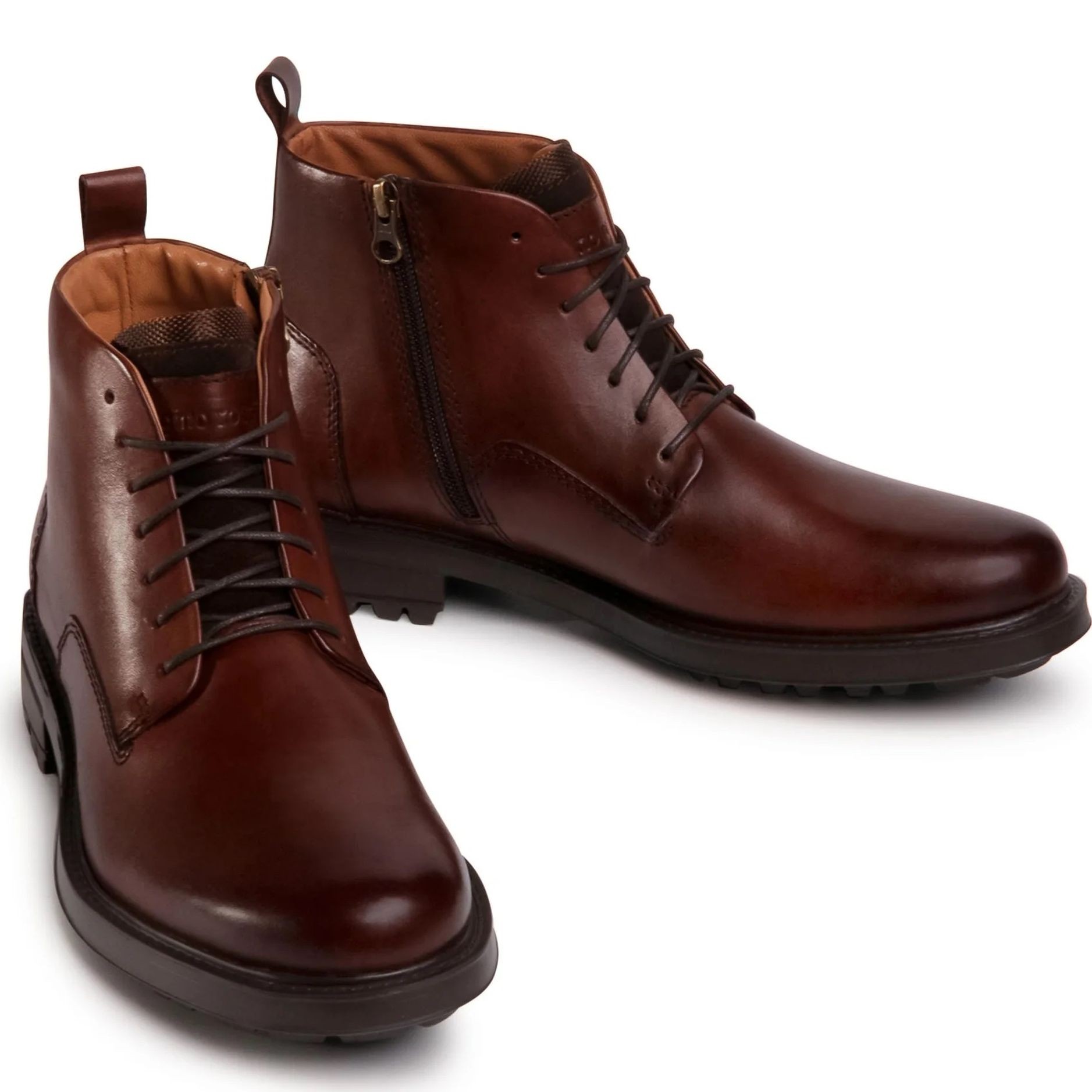 GINO ROSSI Aulinukai vyrams, Ruda, BOOTIES 4