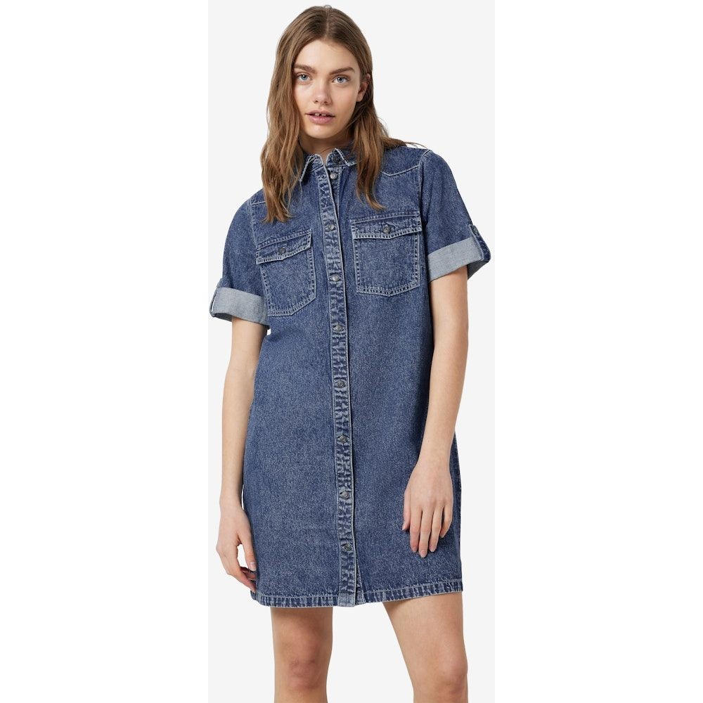 NOISY MAY Mini suknelė moterims, Mėlyna, Nmnew signmini dress 5