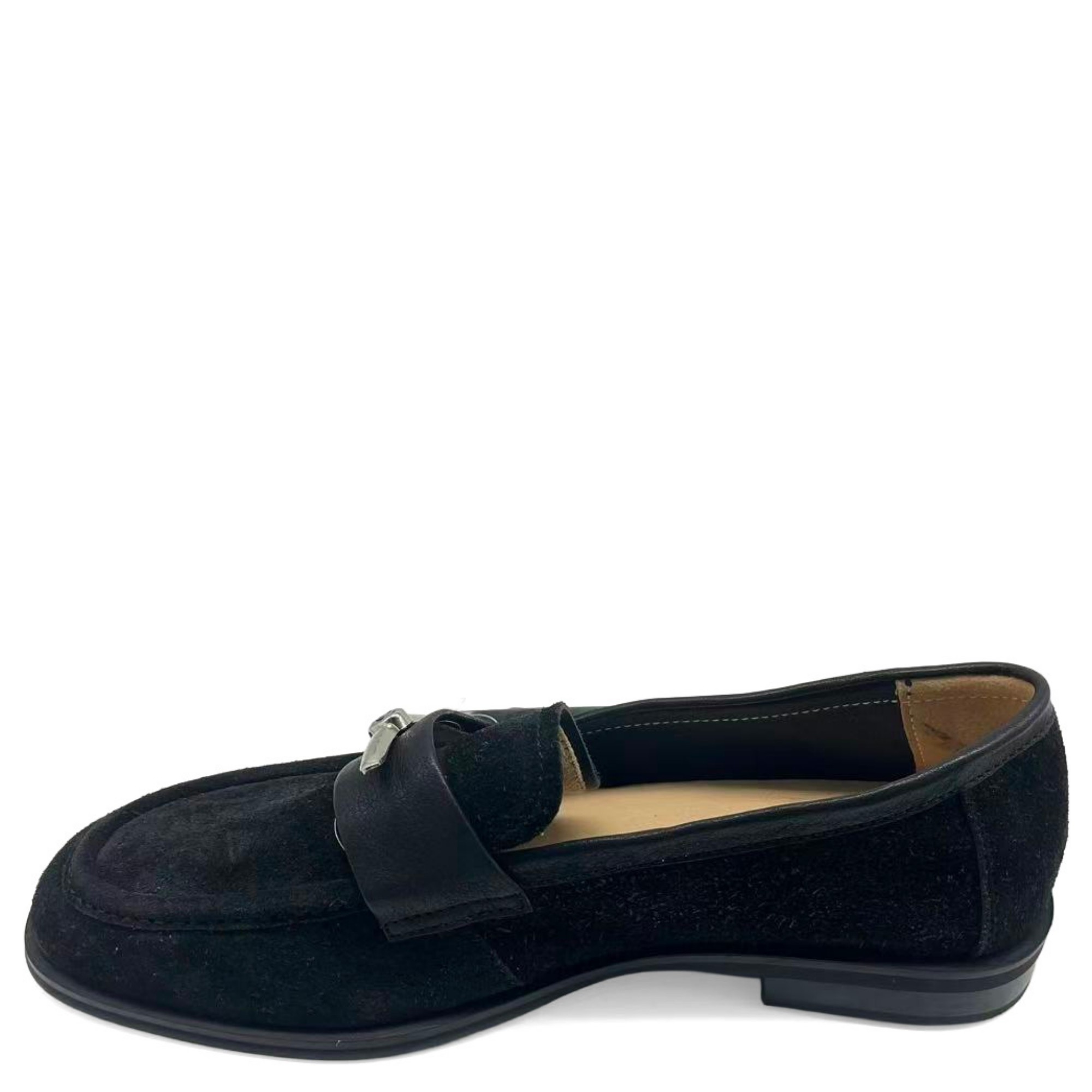 LA CONTE Loaferiai moterims, Juoda, Loafers 2