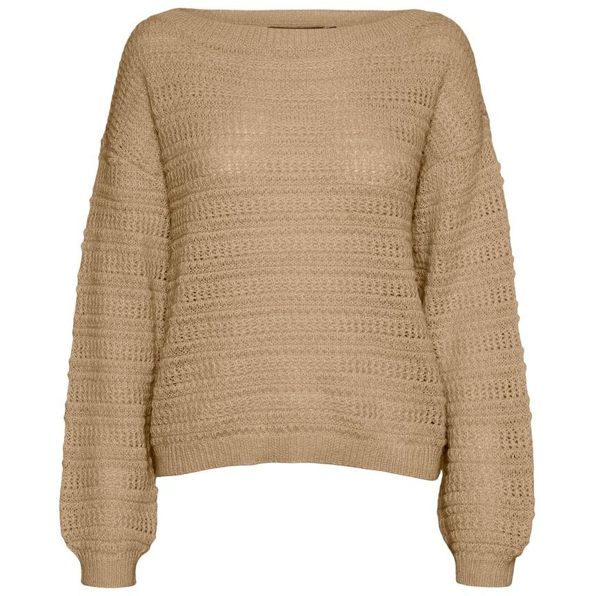 VERO MODA Kampsun moterims, Hall, VMDOLLAR LS BOATNECK BLOUSE 1