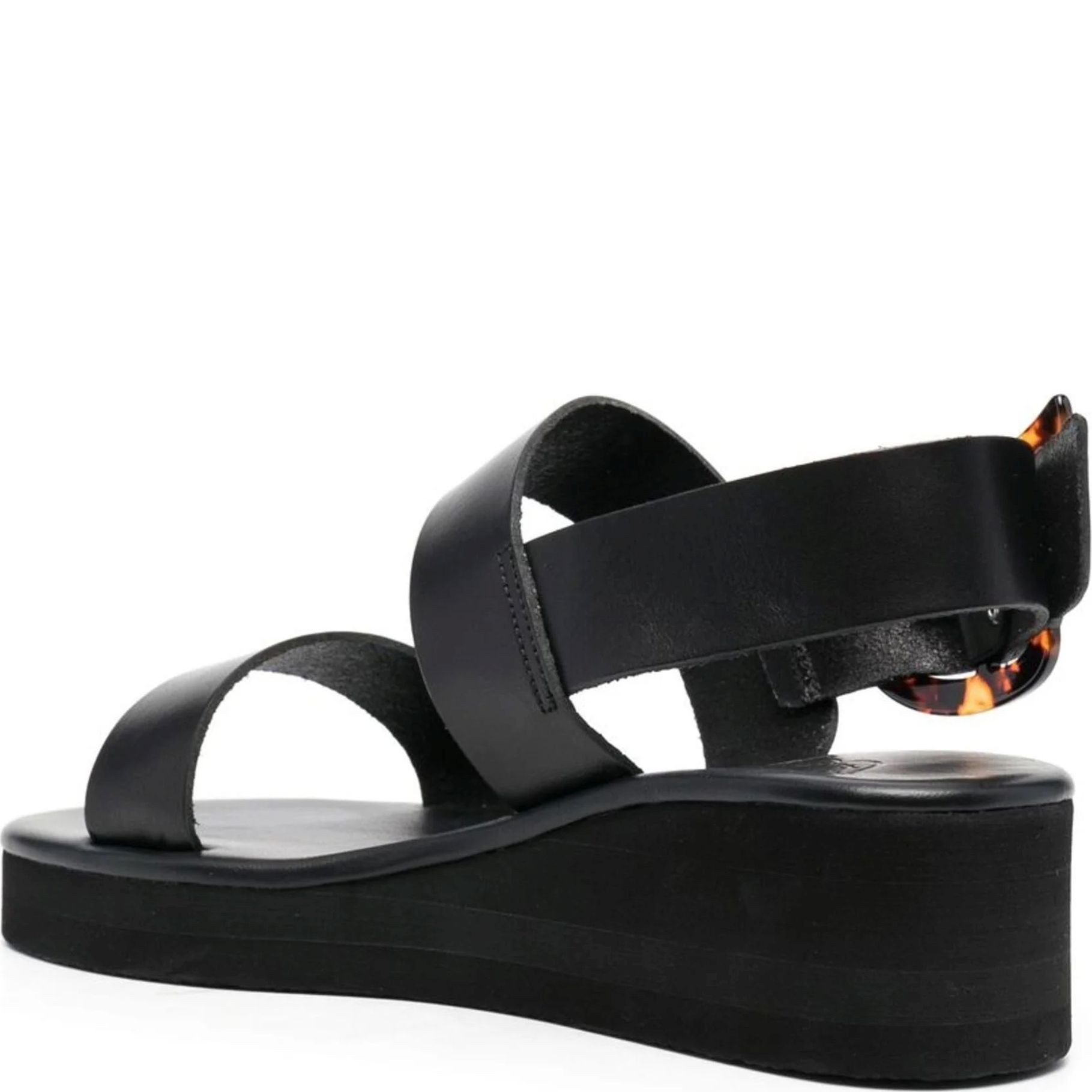 ANCIENT GREEK SANDAL Basutės moterims, Juoda, Clio rainbow vachetta sandals 3