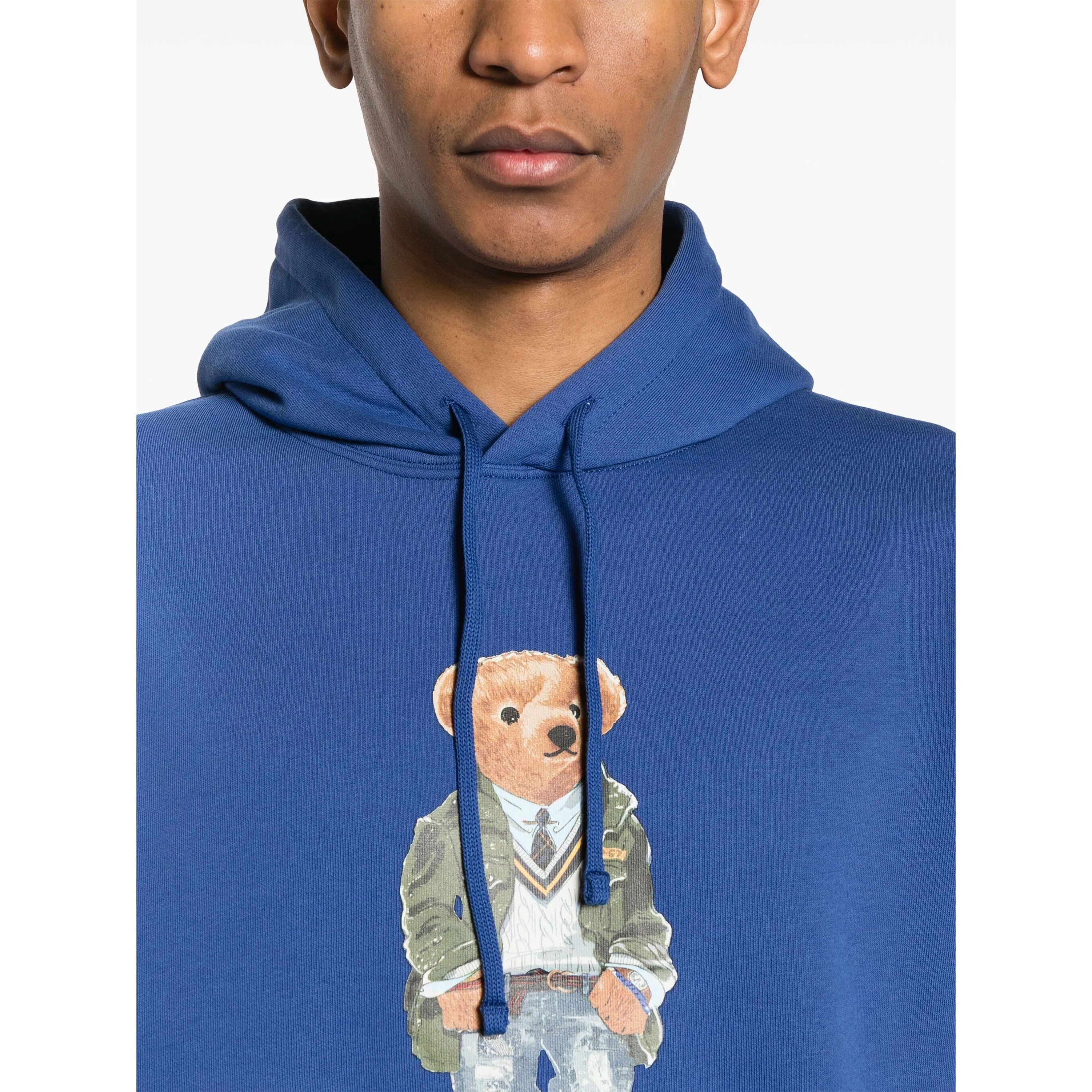 POLO RALPH LAUREN Sportinis nertinis vyrams, Mėlyna, Long sleeve sweatshirt 4