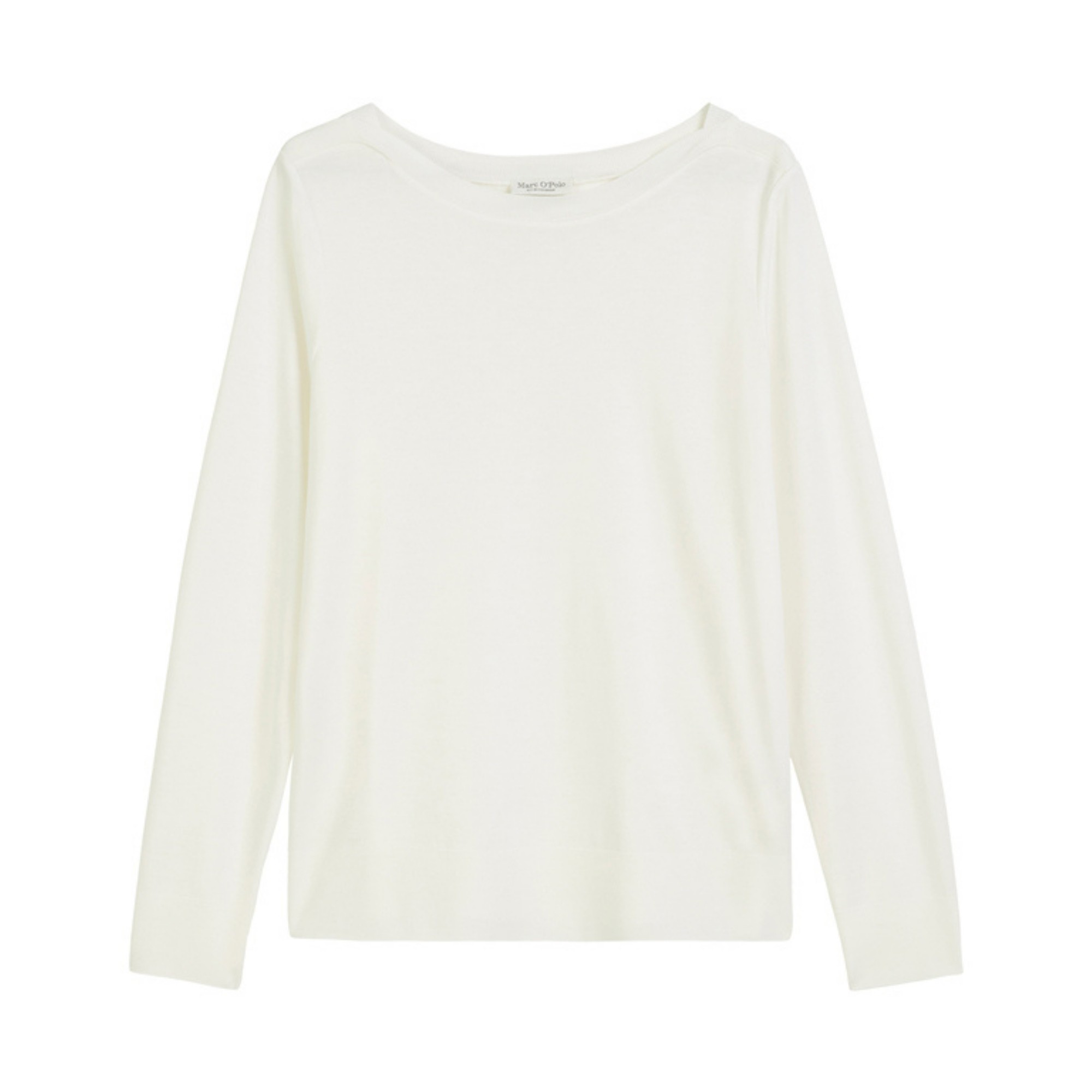 MARC O'POLO Marškinėliai ilgom. rankovėmis moterims, Balta, 508205052167 Tshirts lo