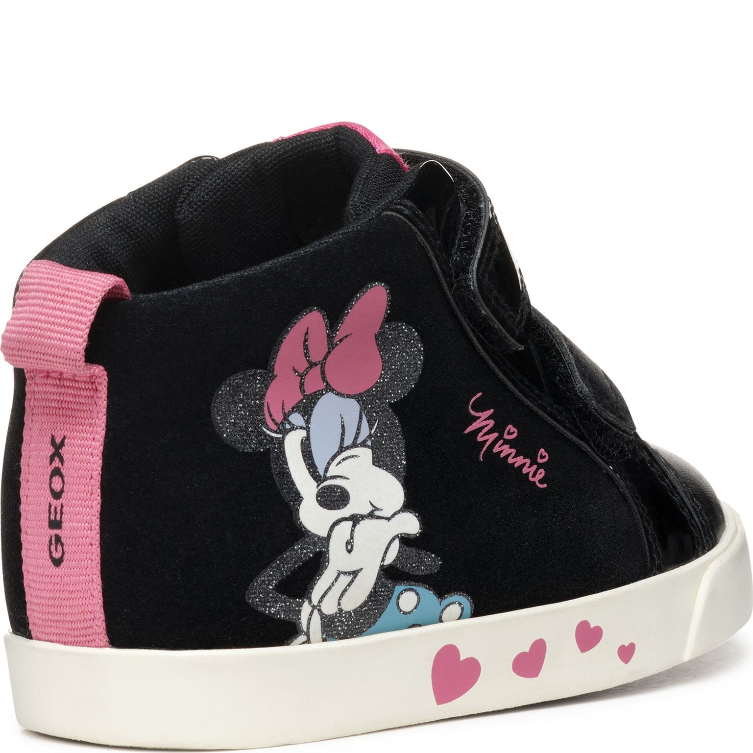 GEOX Aulinukai mergaitėms, Juoda, Kilwi booties 4