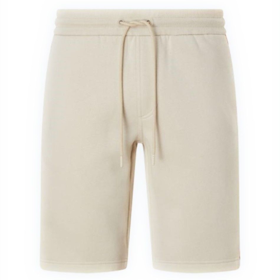 CALVIN KLEIN JEANS Šortai vyrams, Smėlio, Logo tape hwk short 1