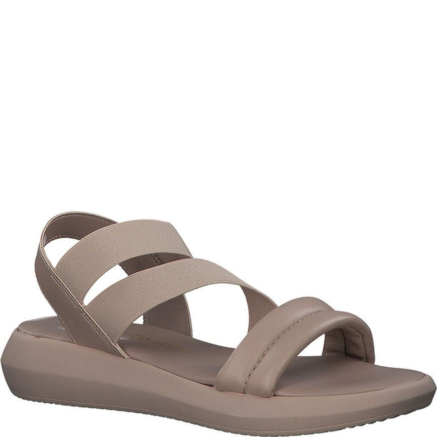 MARCO TOZZI Basutės moterims, Smėlio, SANDALS 1