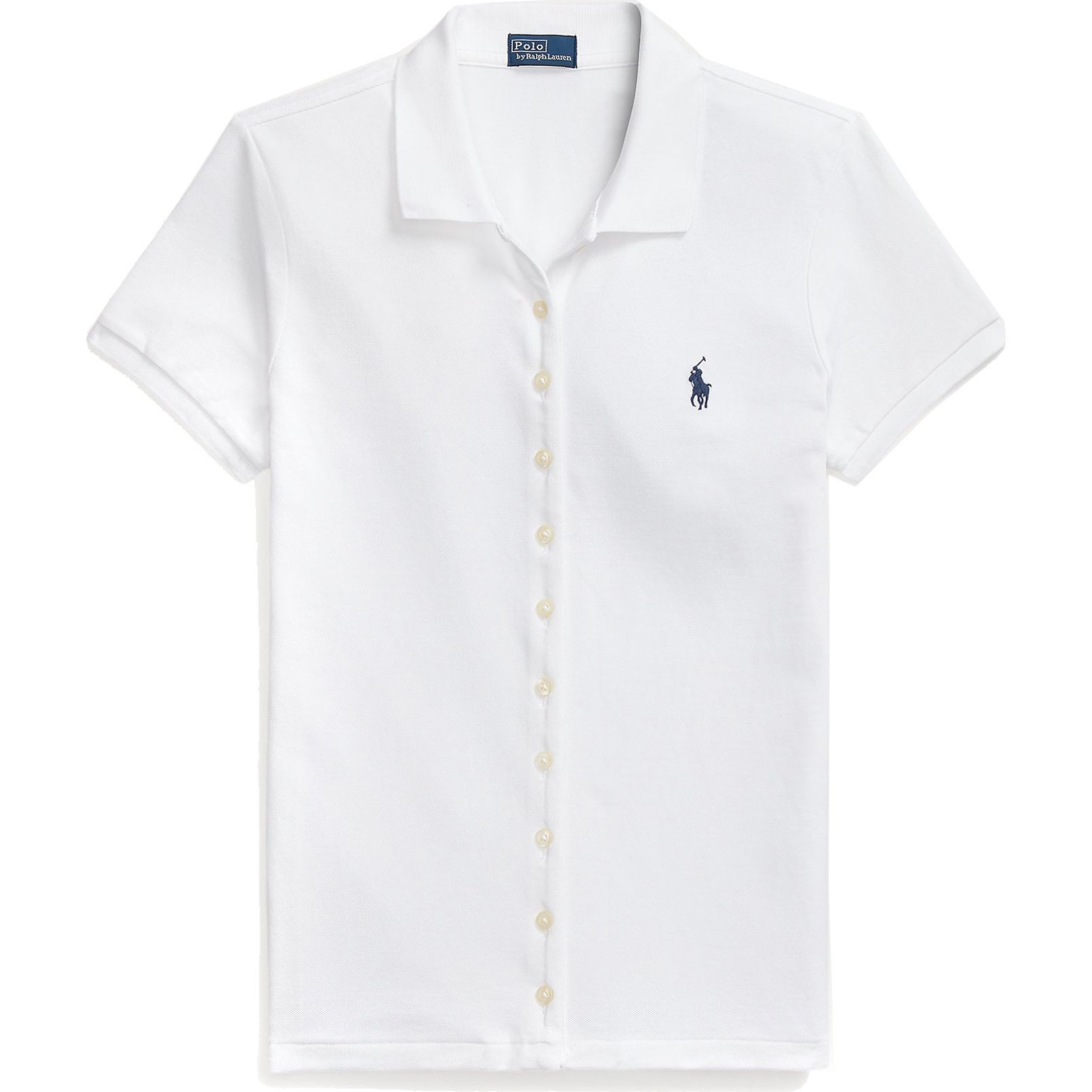 POLO RALPH LAUREN Polo marškiniai trumpos rank. moterims, Balta, Short sleeve polo shirt