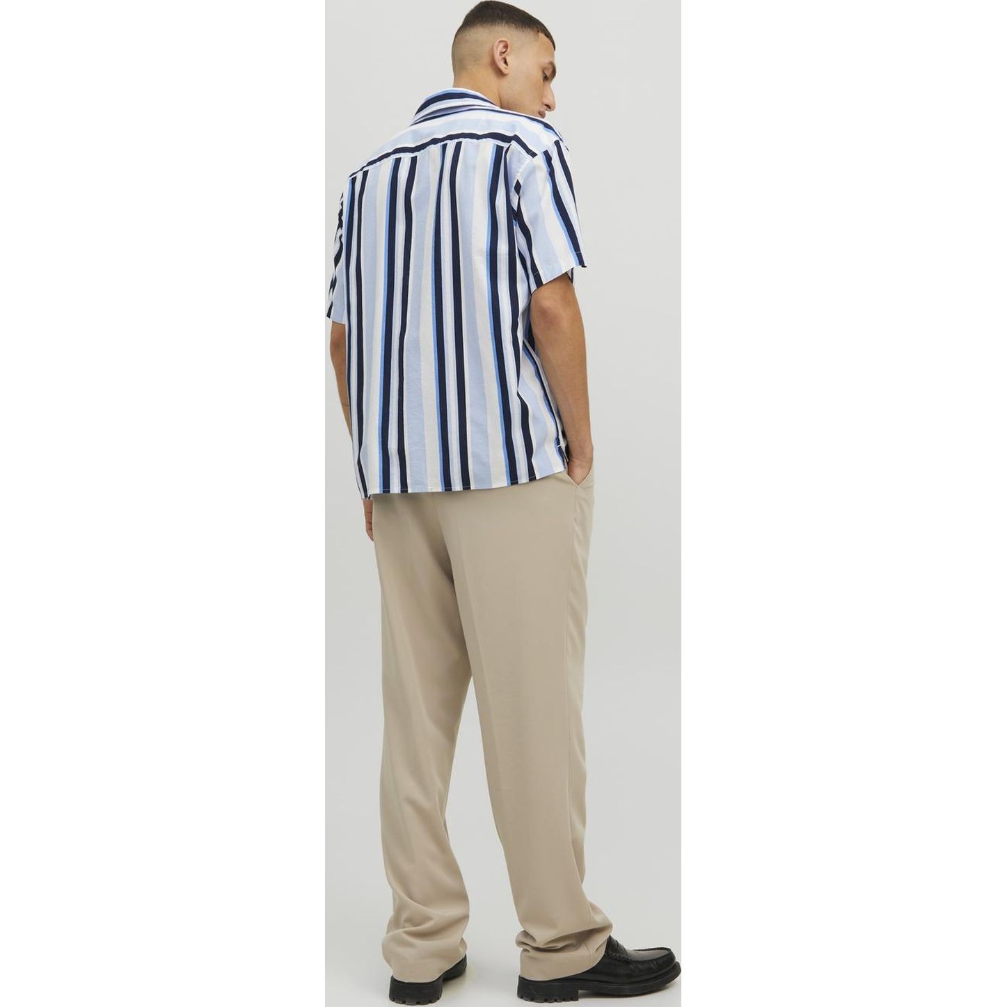 JACK & JONES Marškiniai vyrams, Mėlyna, JPRBLATROPIC RE 3