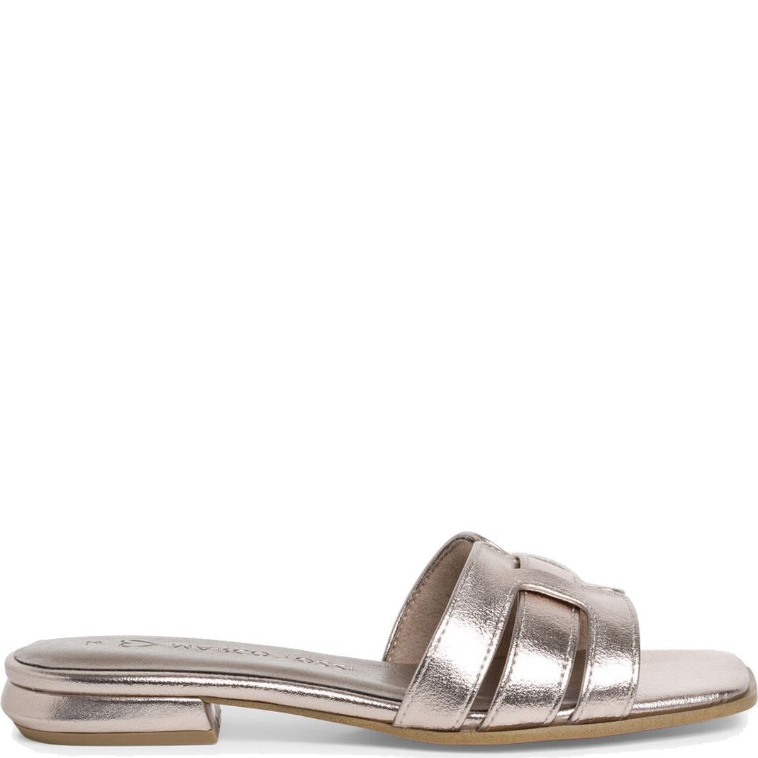 MARCO TOZZI Šlepetės moterims, Sidabrinė, SLIPPERS 2