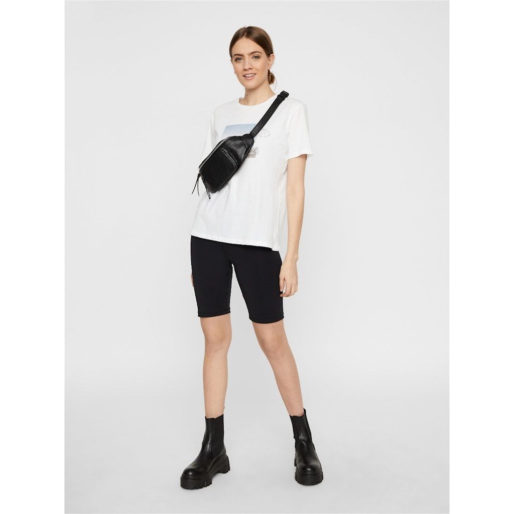 PIECES Šortai moterims, Juoda, PCMIVA HW BIKE SHORTS 2