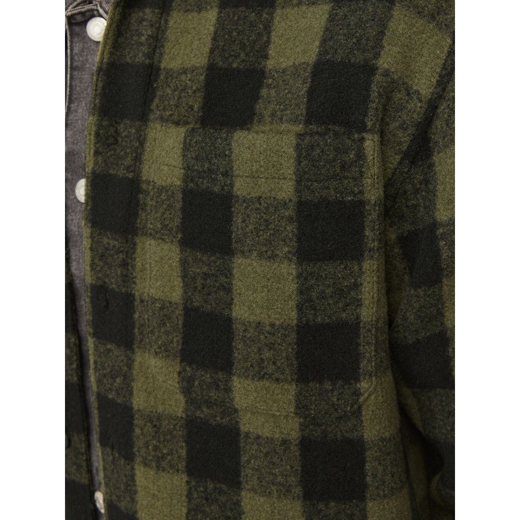 JACK & JONES Lengva striukė vyrams, Marga, Zac heavy brushed overshirt 5