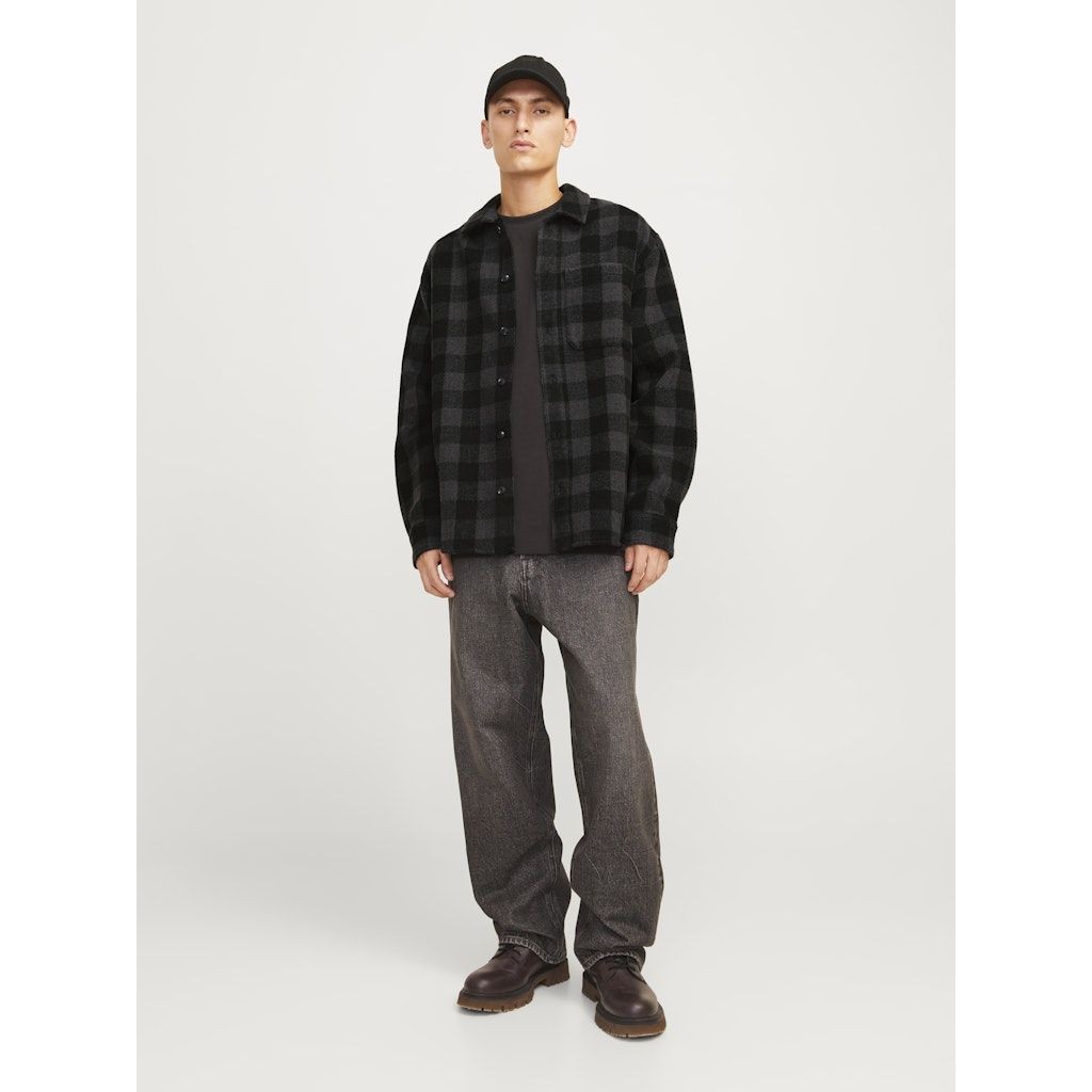 JACK & JONES Lengva striukė vyrams, Marga, Zac heavy brushed overshirt 4