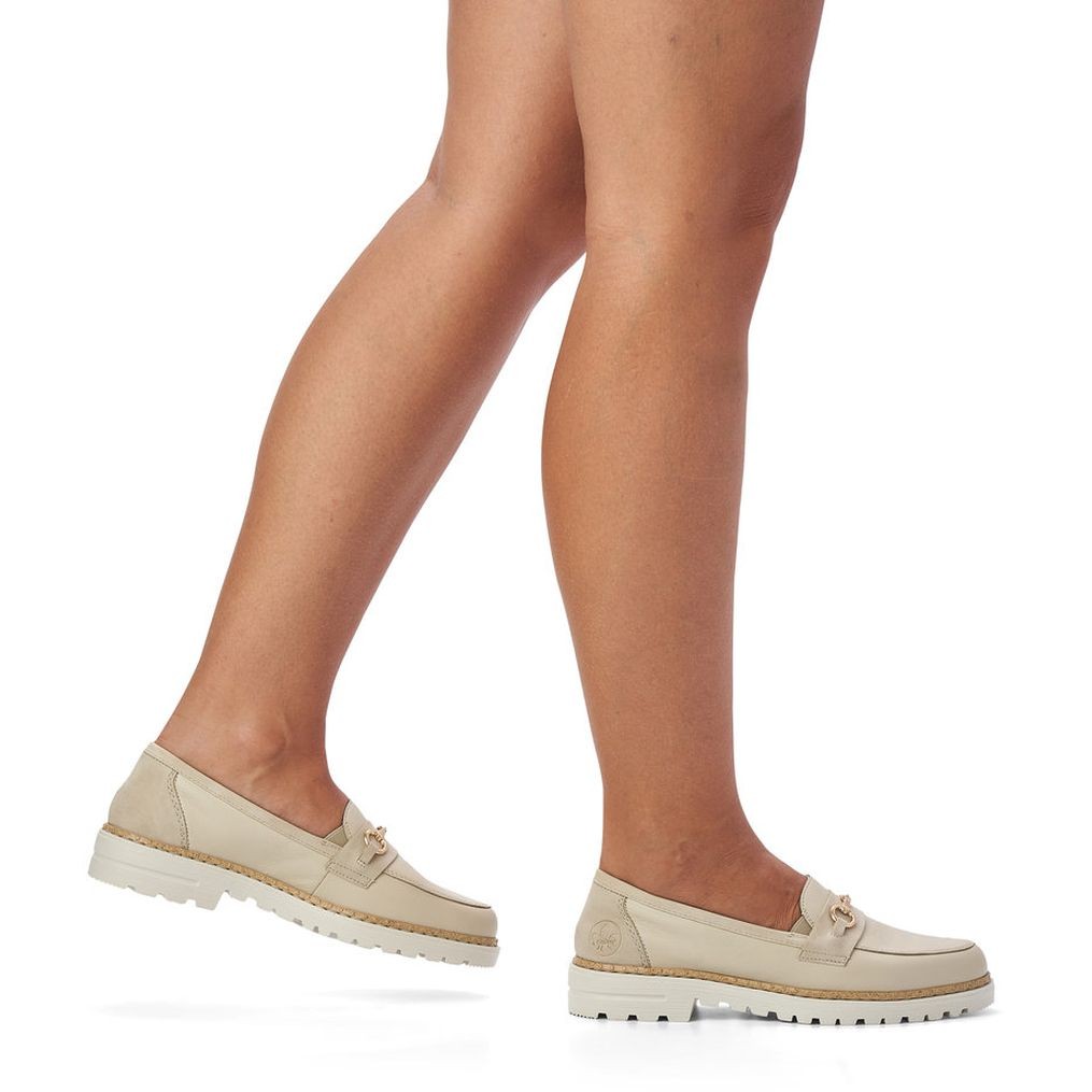 RIEKER Loaferiai moterims, Balta, LOAFERS 2